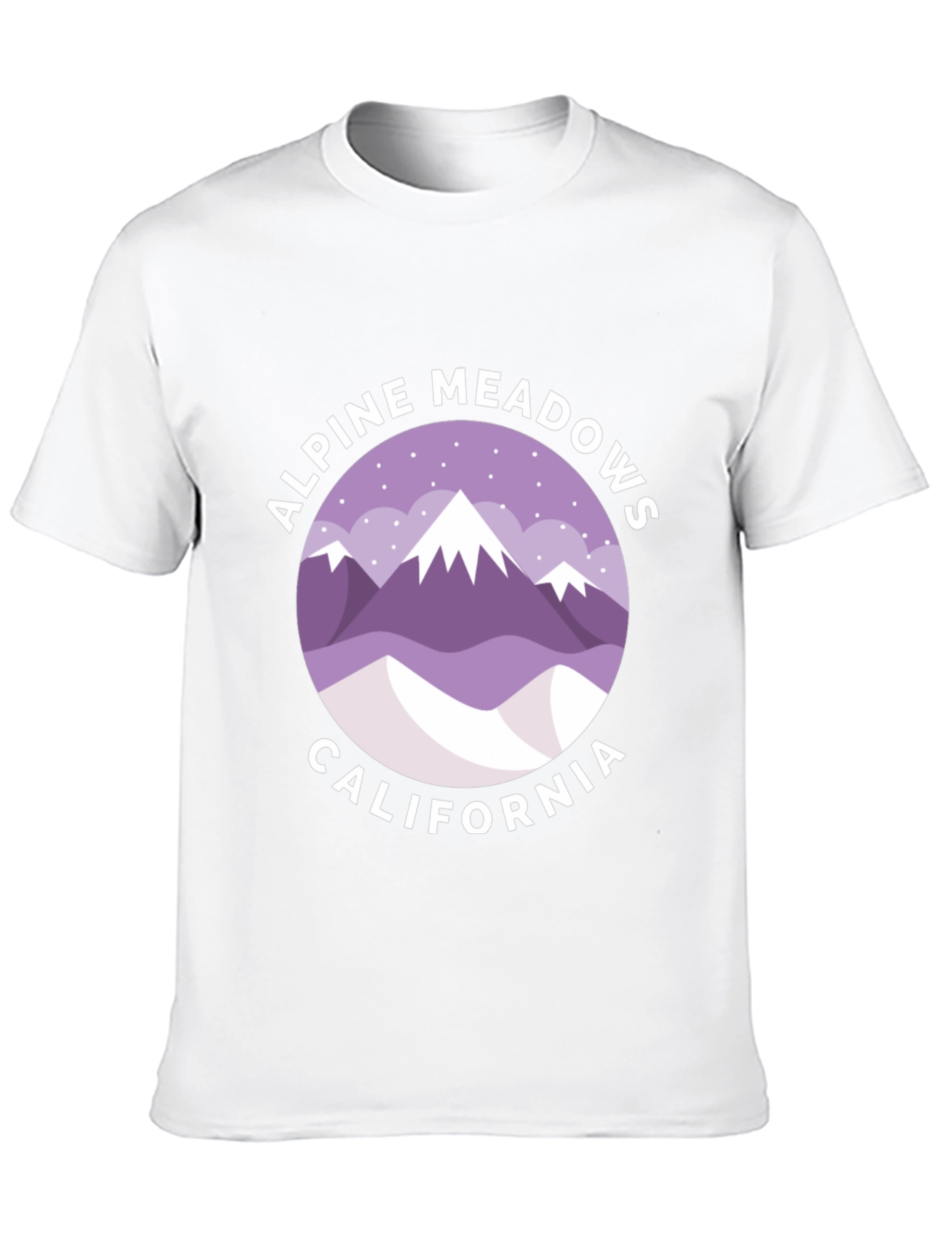Alpine Meadows California Graphic T-Shirt