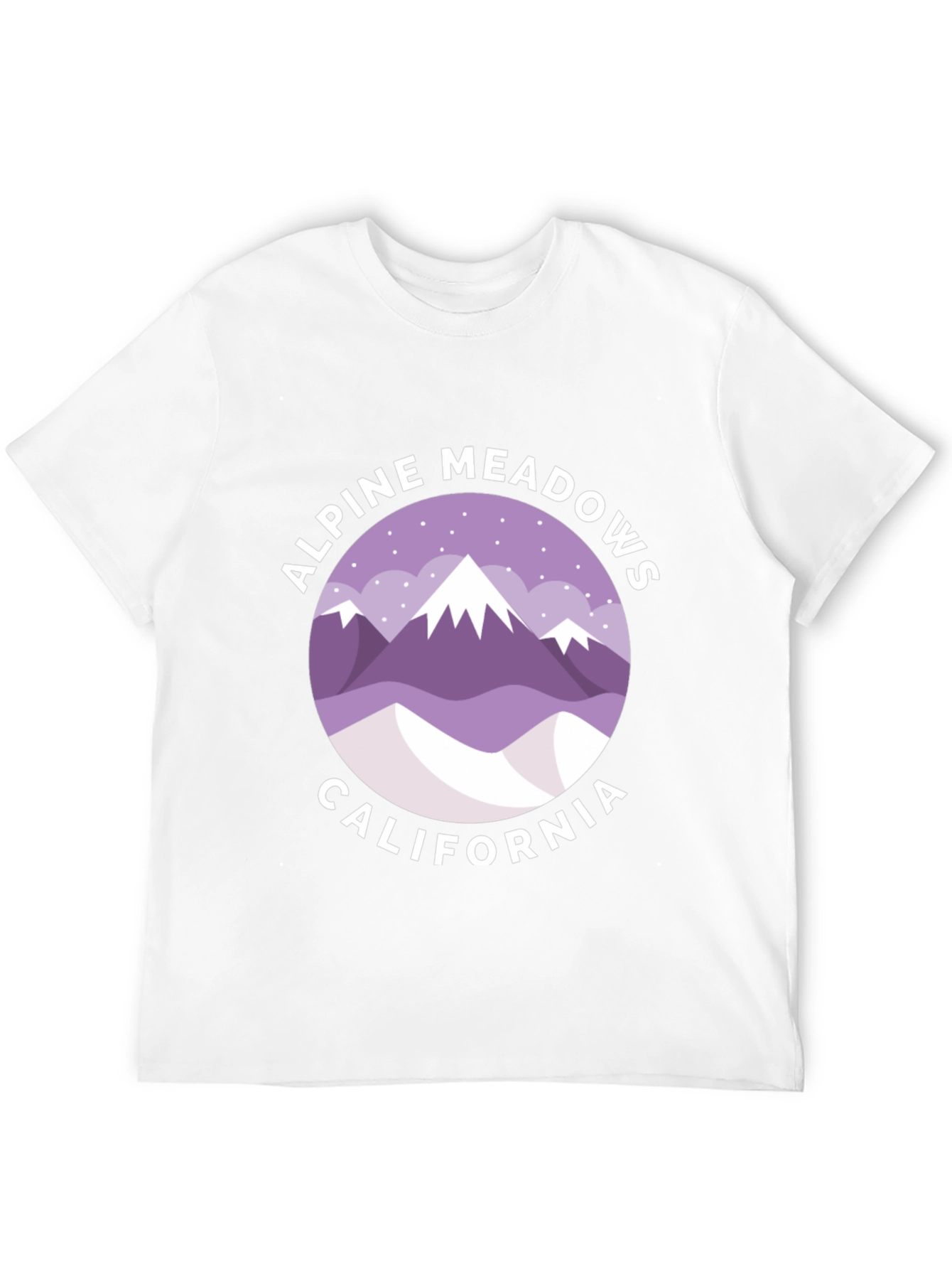 Alpine Meadows California Graphic T-Shirt