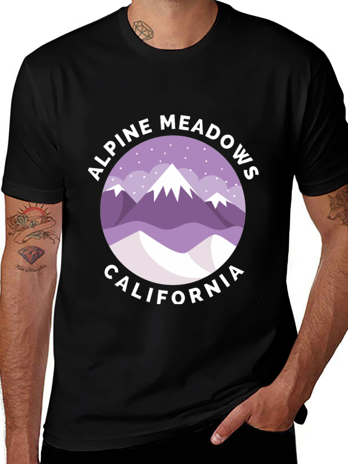 Alpine Meadows California Graphic T-Shirt
