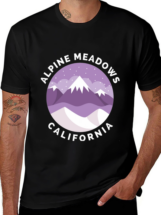 Alpine Meadows California Graphic T-Shirt