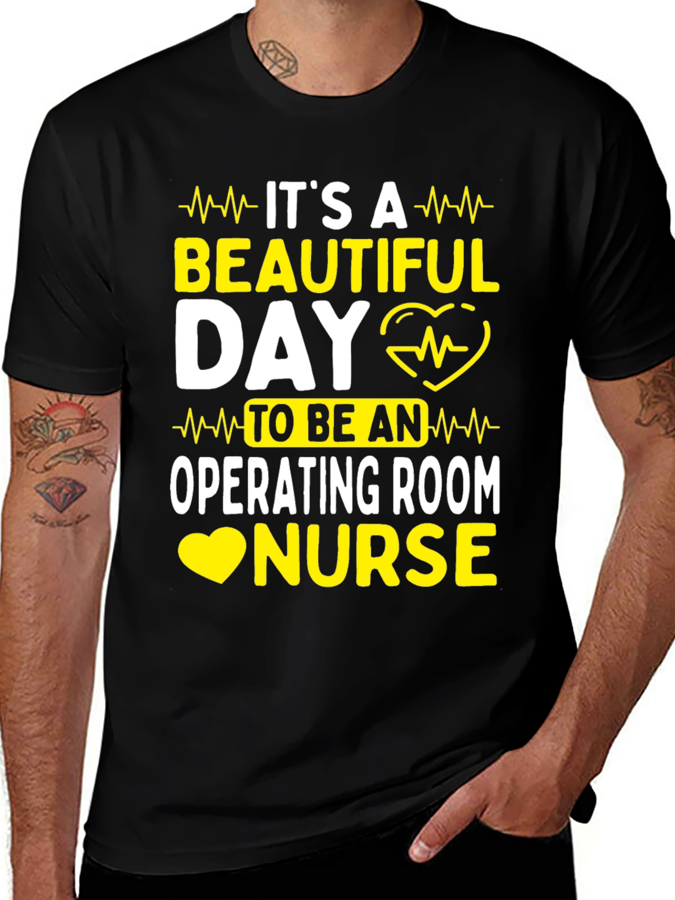 Operating Room Nurse T-Shirt - Beautiful Day