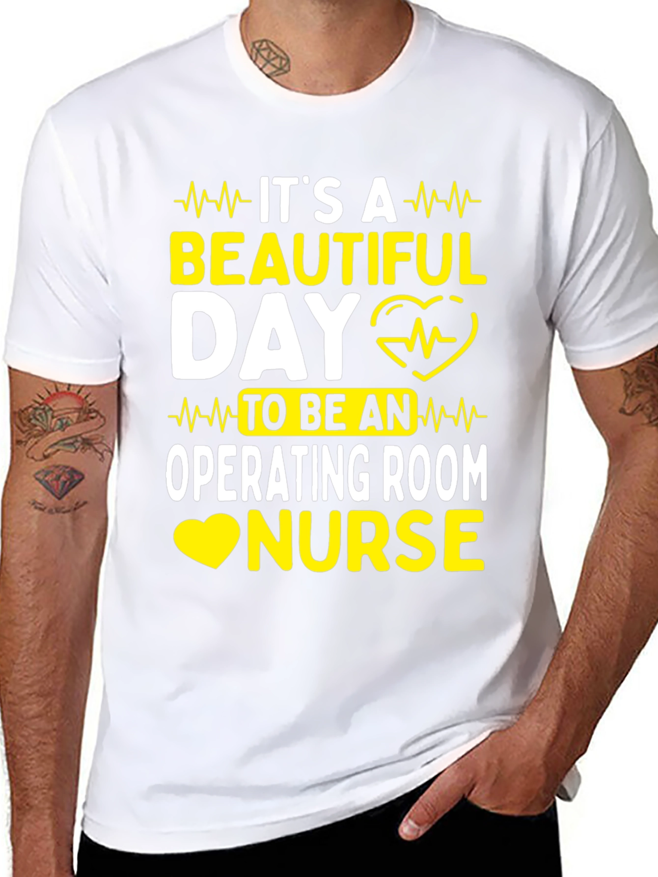 Operating Room Nurse T-Shirt - Beautiful Day