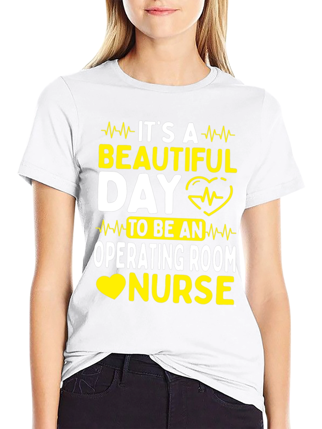 Operating Room Nurse T-Shirt - Beautiful Day