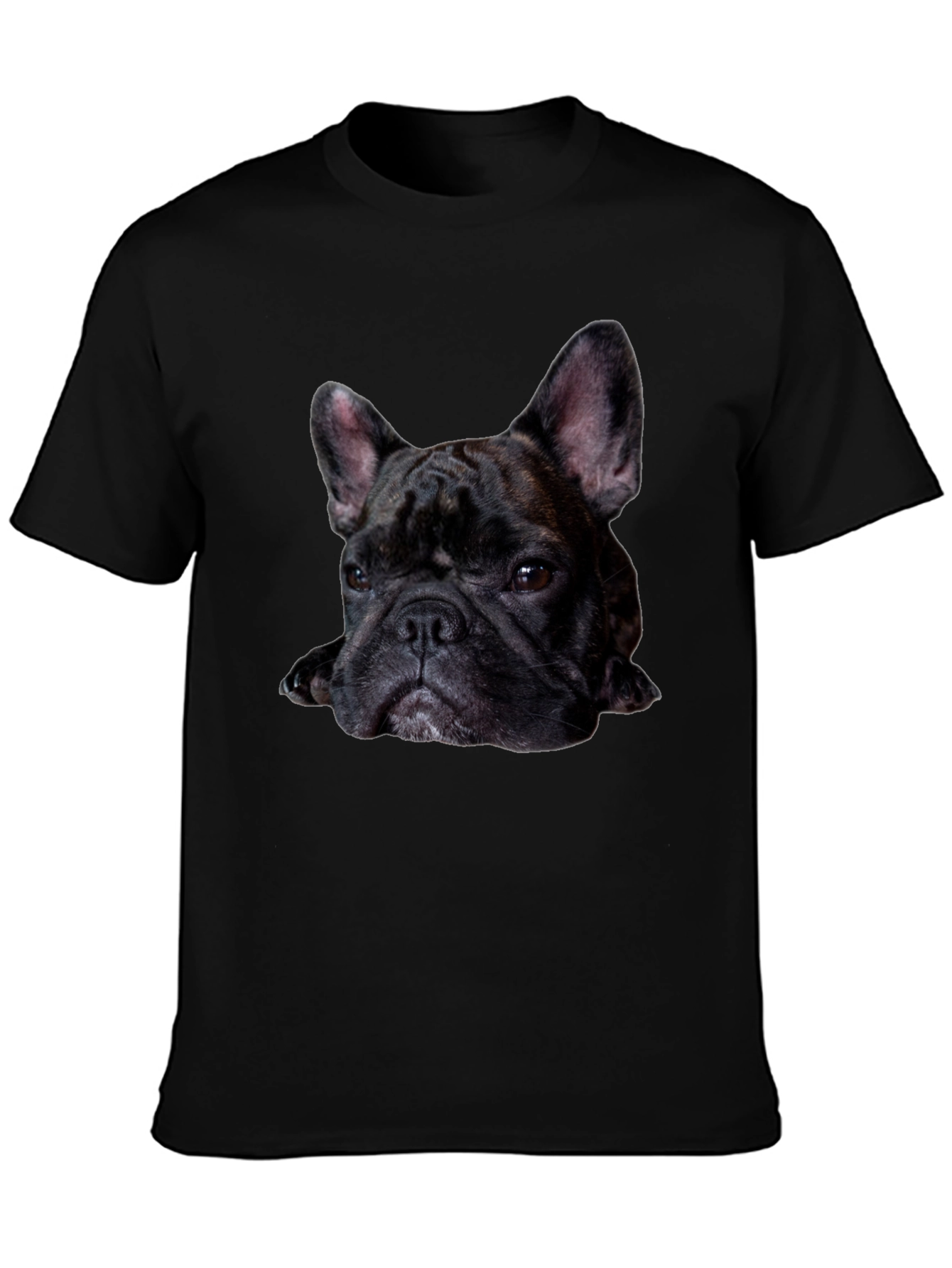 French Bulldog Graphic Tee - Black T-Shirt