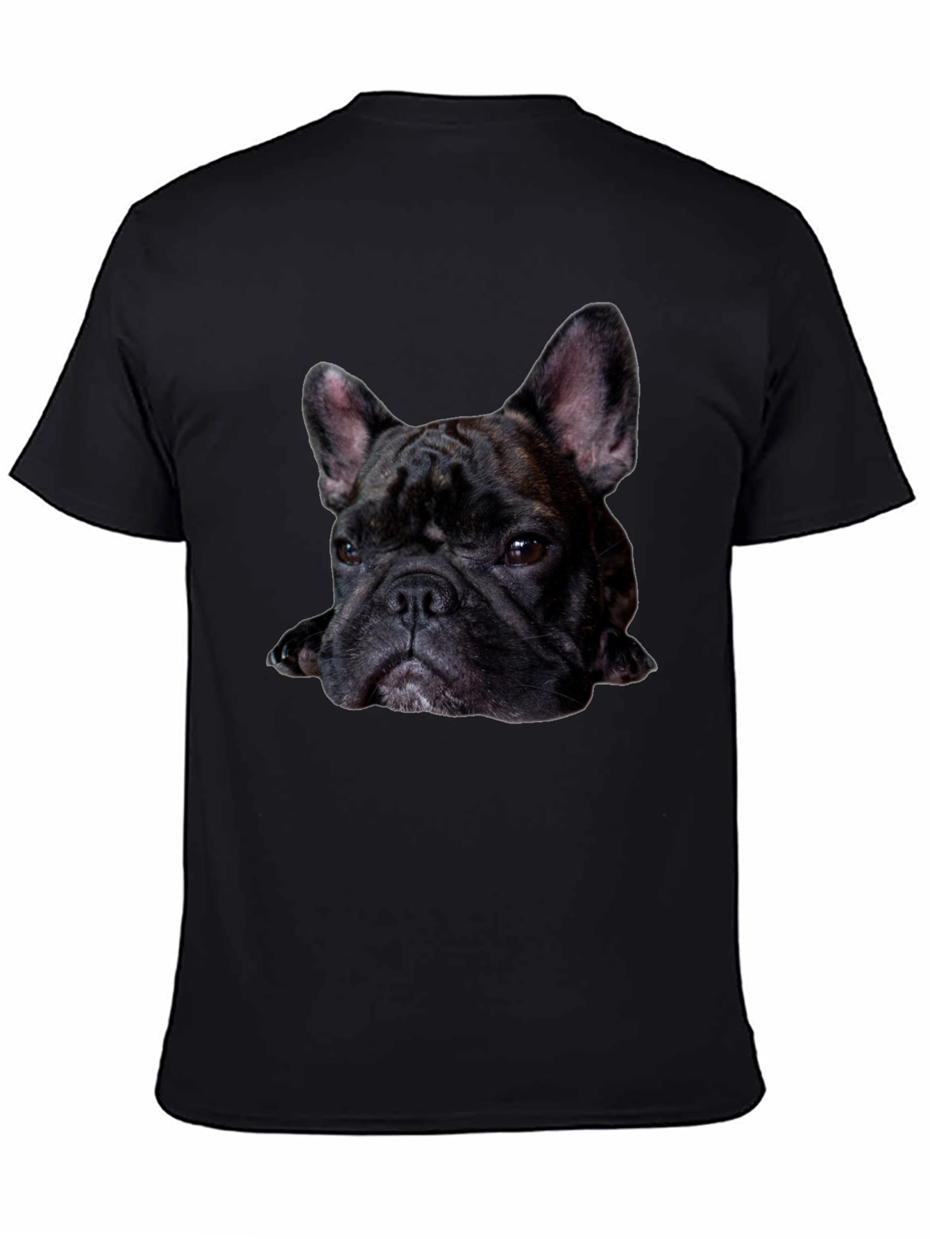 French Bulldog Graphic Tee - Black T-Shirt