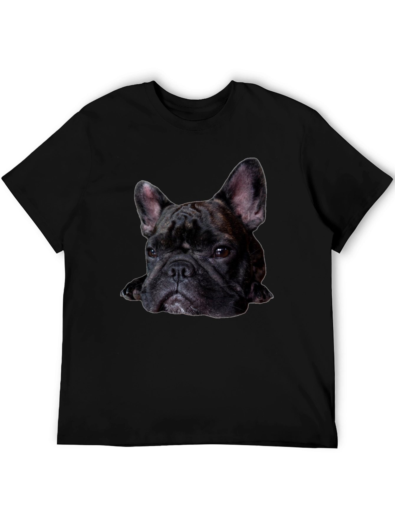 French Bulldog Graphic Tee - Black T-Shirt