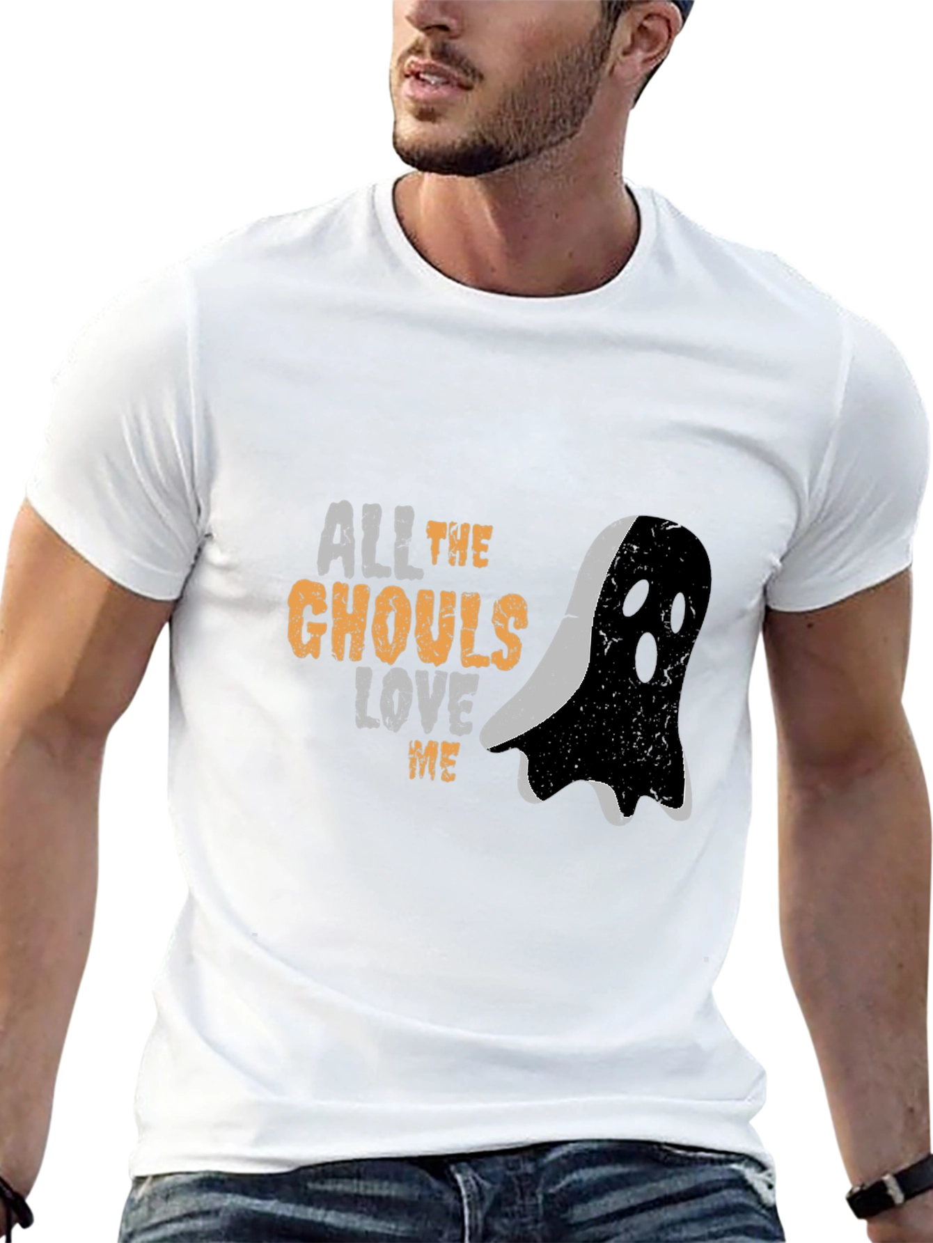 All The Ghouls Love Me Halloween Graphic Tee