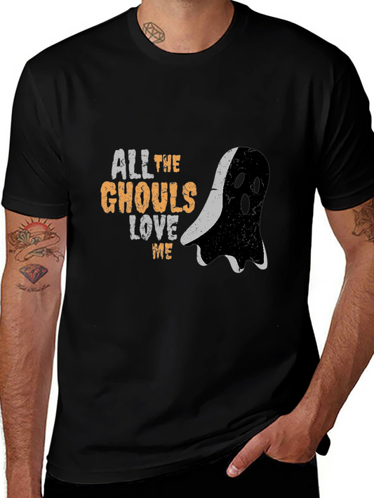 All The Ghouls Love Me Halloween Graphic Tee