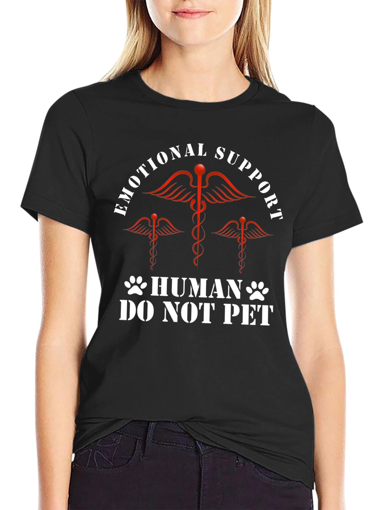 Emotional Support Human T-Shirt