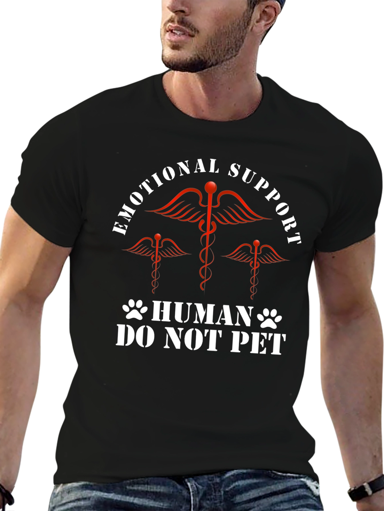 Emotional Support Human T-Shirt