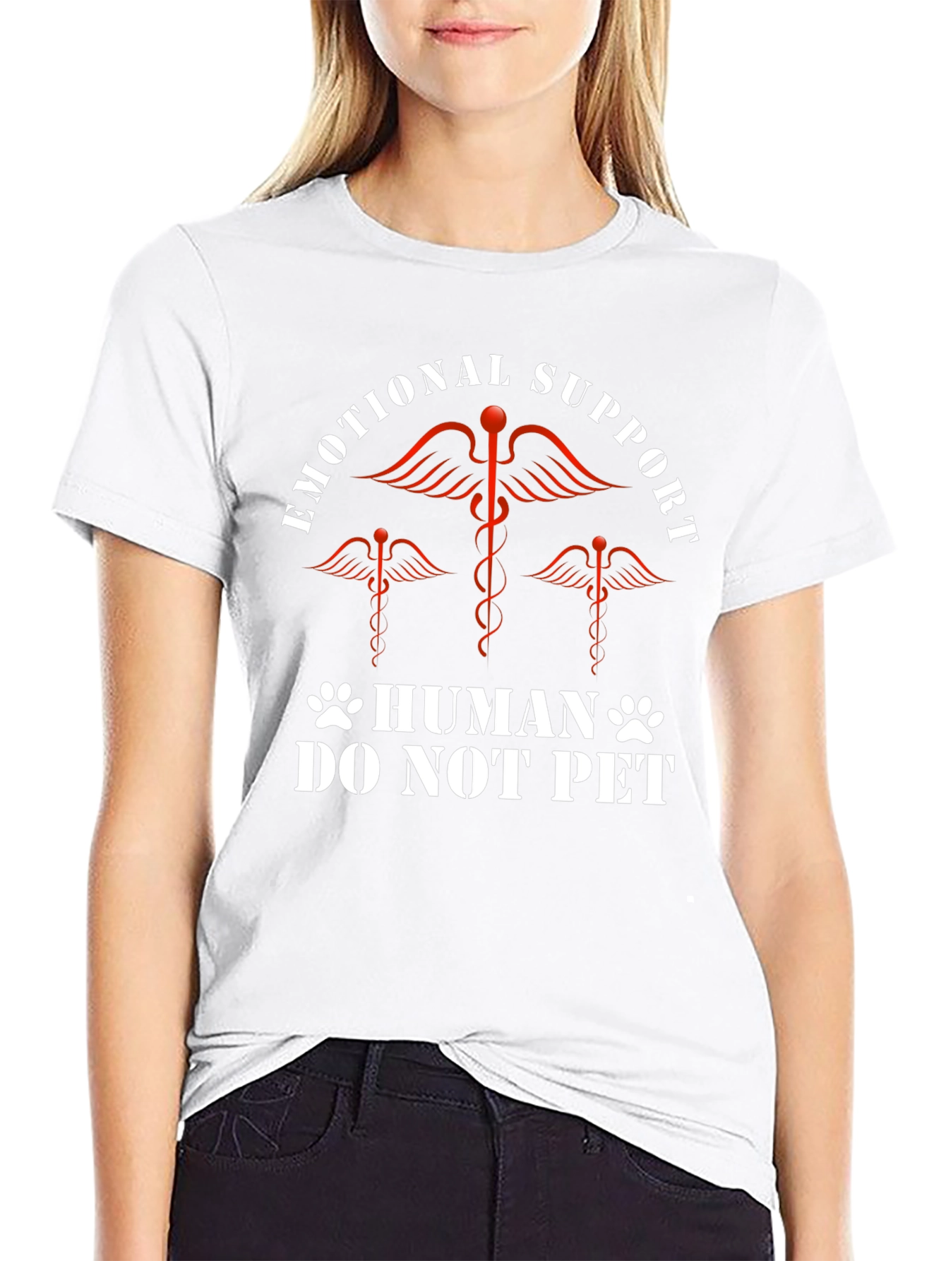 Emotional Support Human T-Shirt