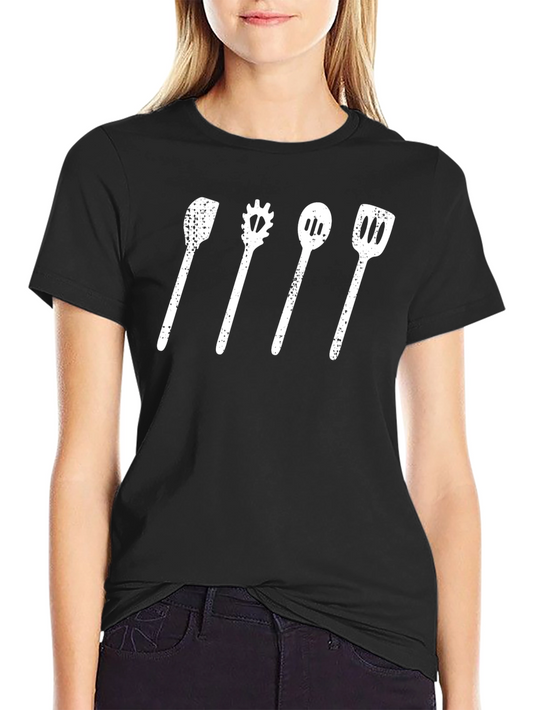 Chefs Utensil T-Shirt - Culinary Humor