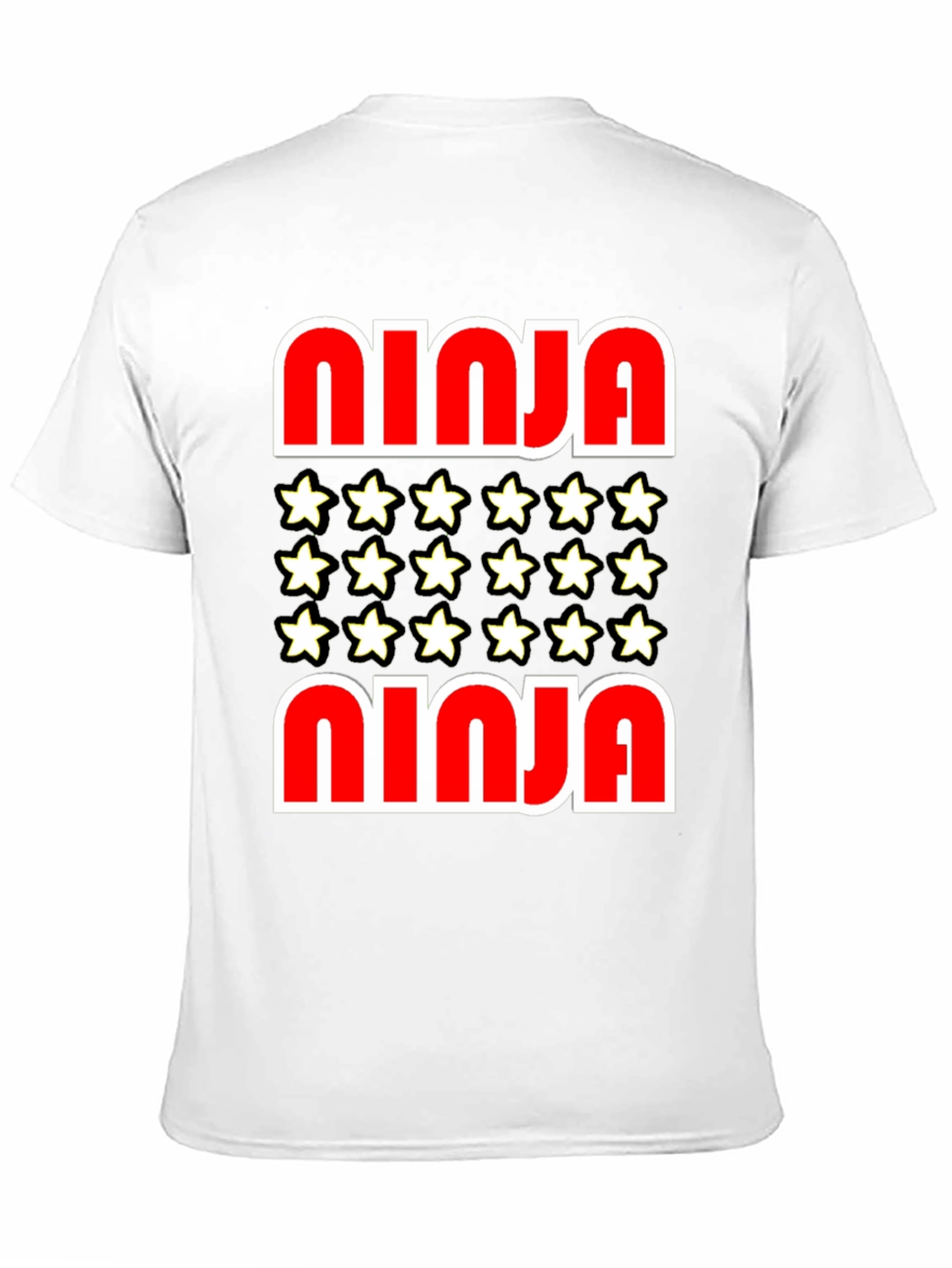 Ninja Star Graphic Tee - Stylish Cotton Blend Shirt
