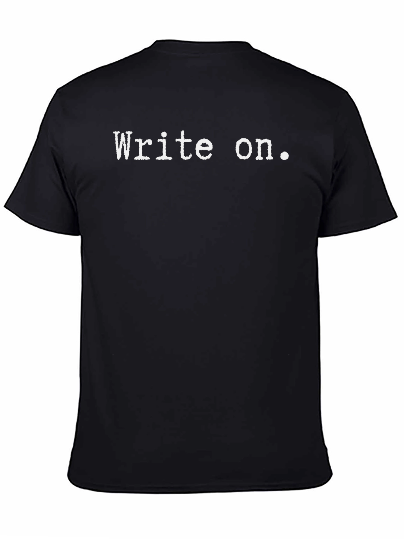 Write On Black Graphic Tee
