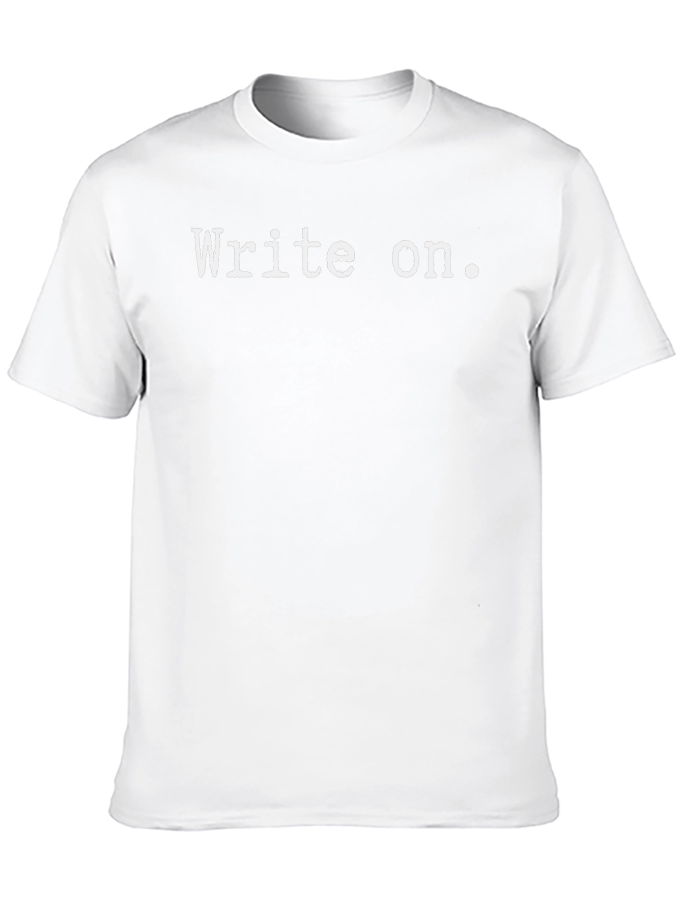 Write On Black Graphic Tee