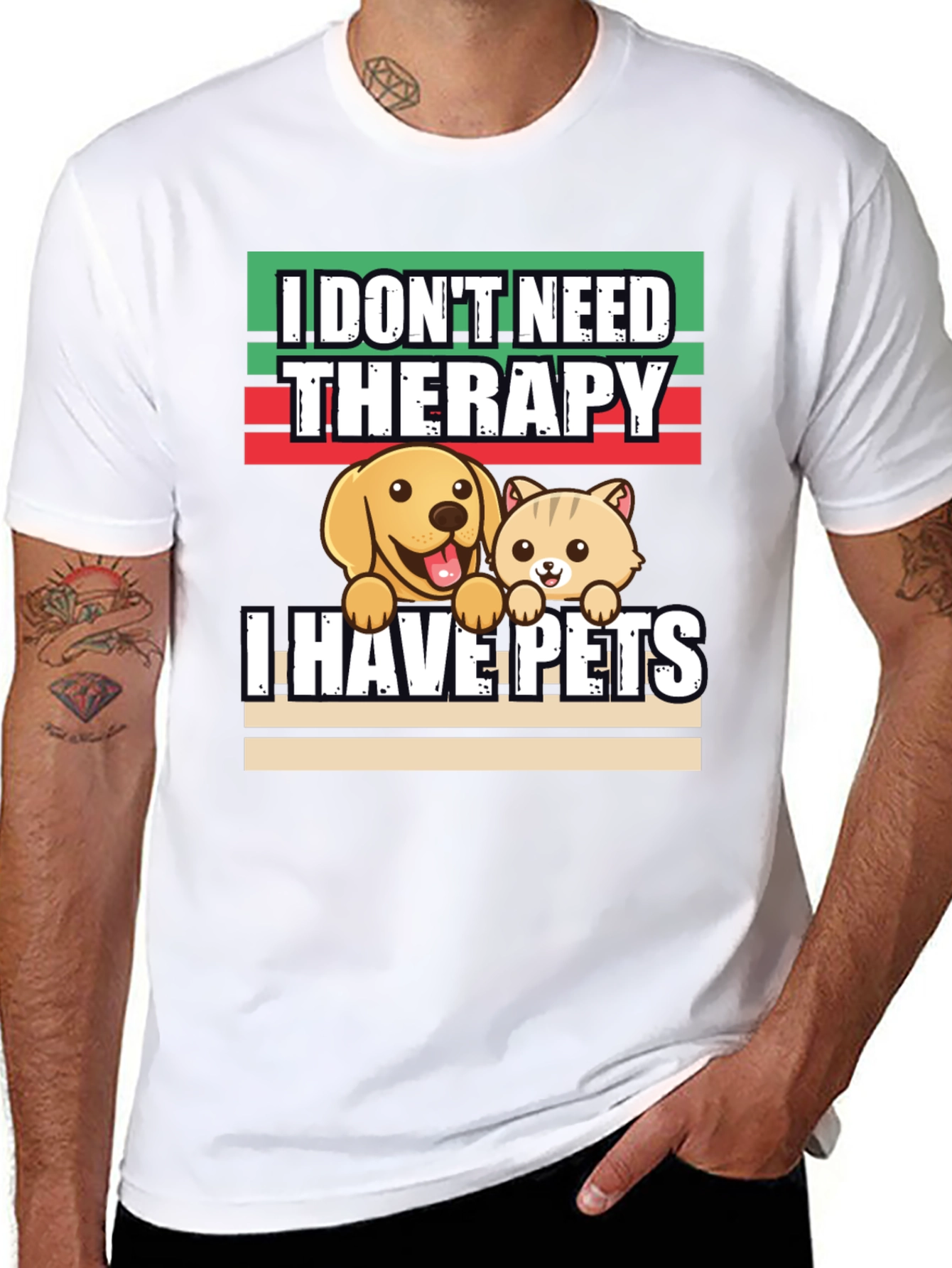 I Dont Need Therapy I Have Pets T-Shirt