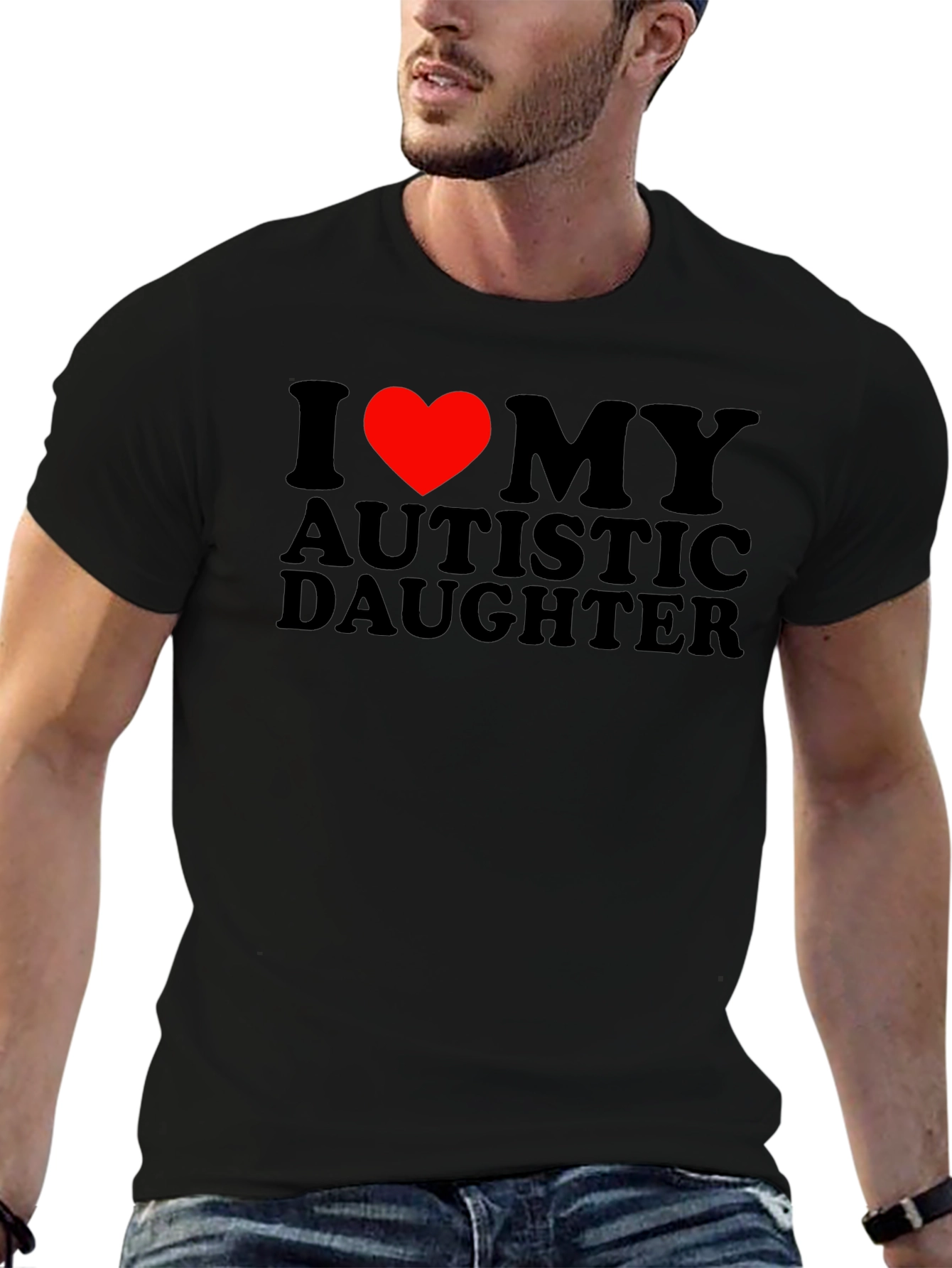 I Heart My Autistic Daughter T-Shirt