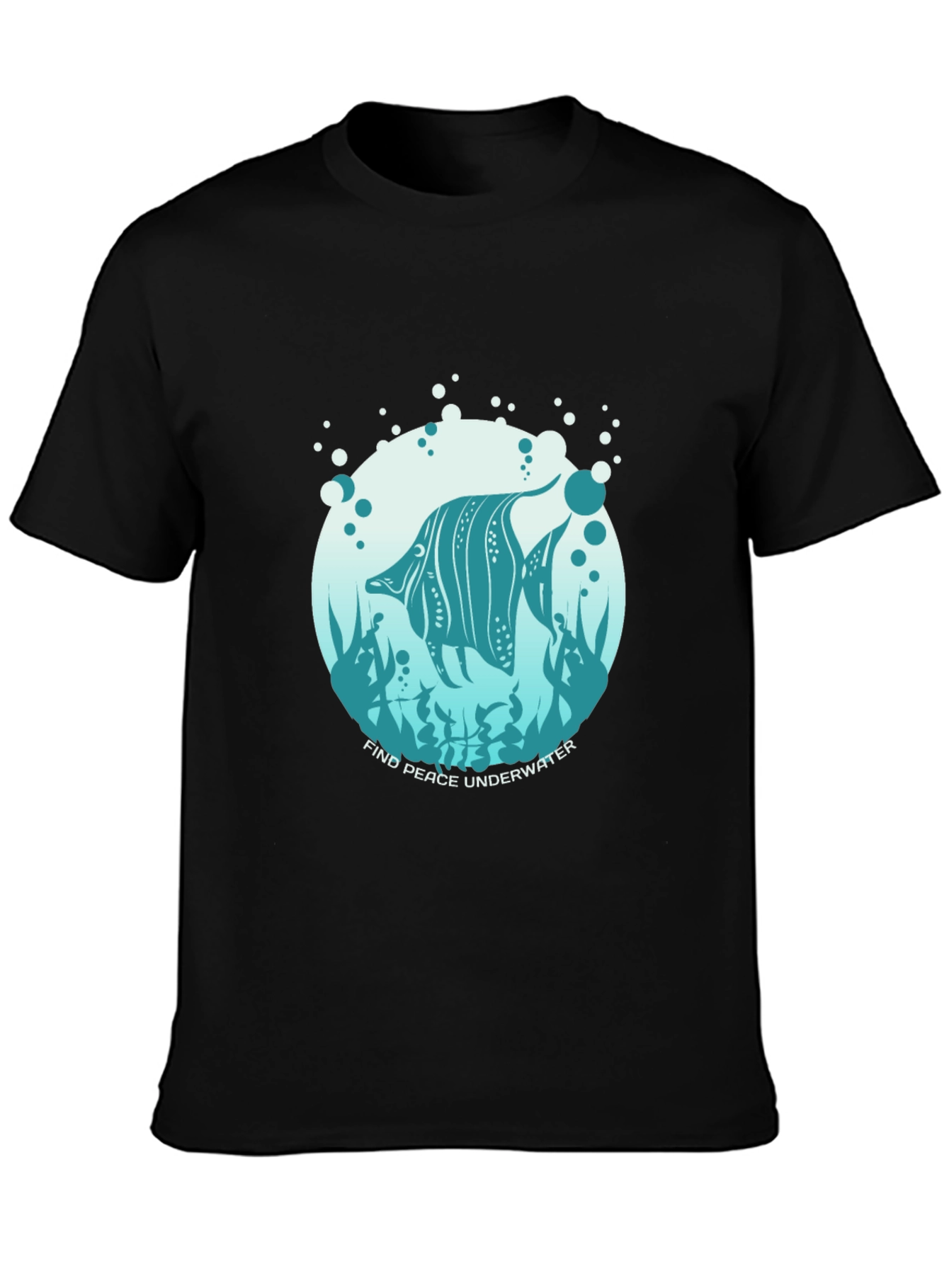 Underwater Peace Graphic T-Shirt