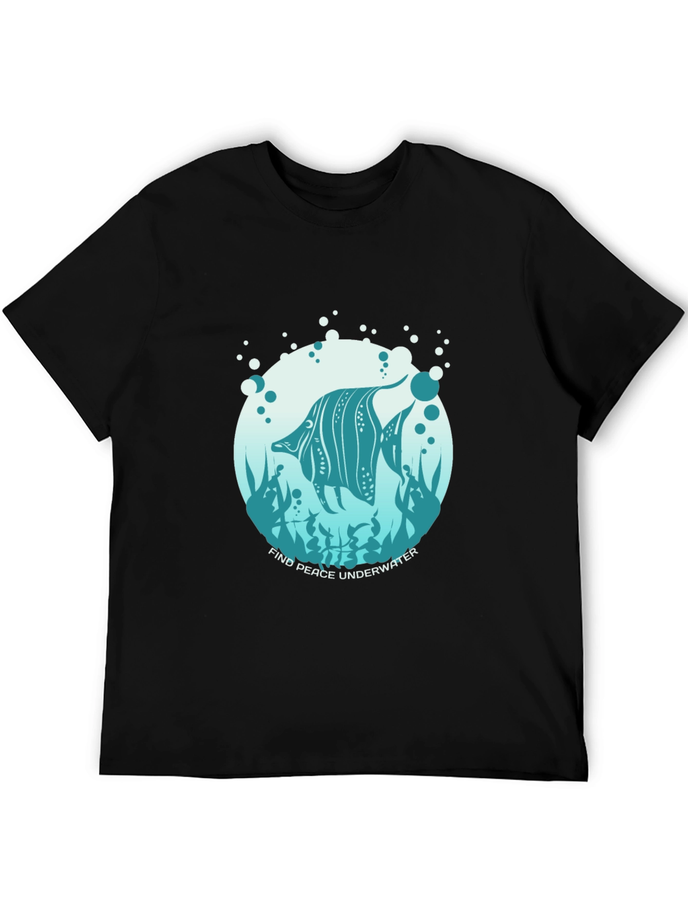 Underwater Peace Graphic T-Shirt