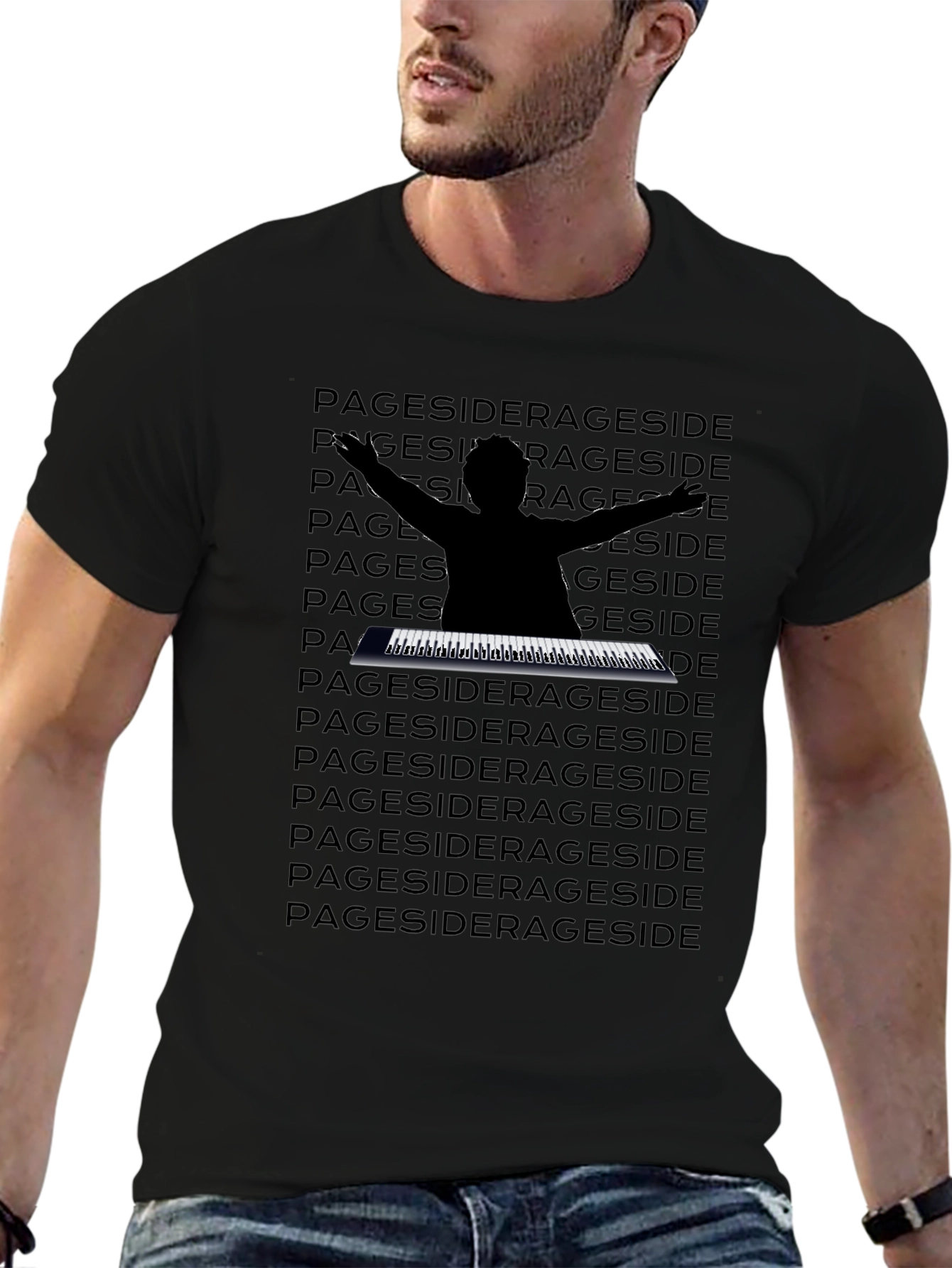 Pageside Graphic Print T-Shirt