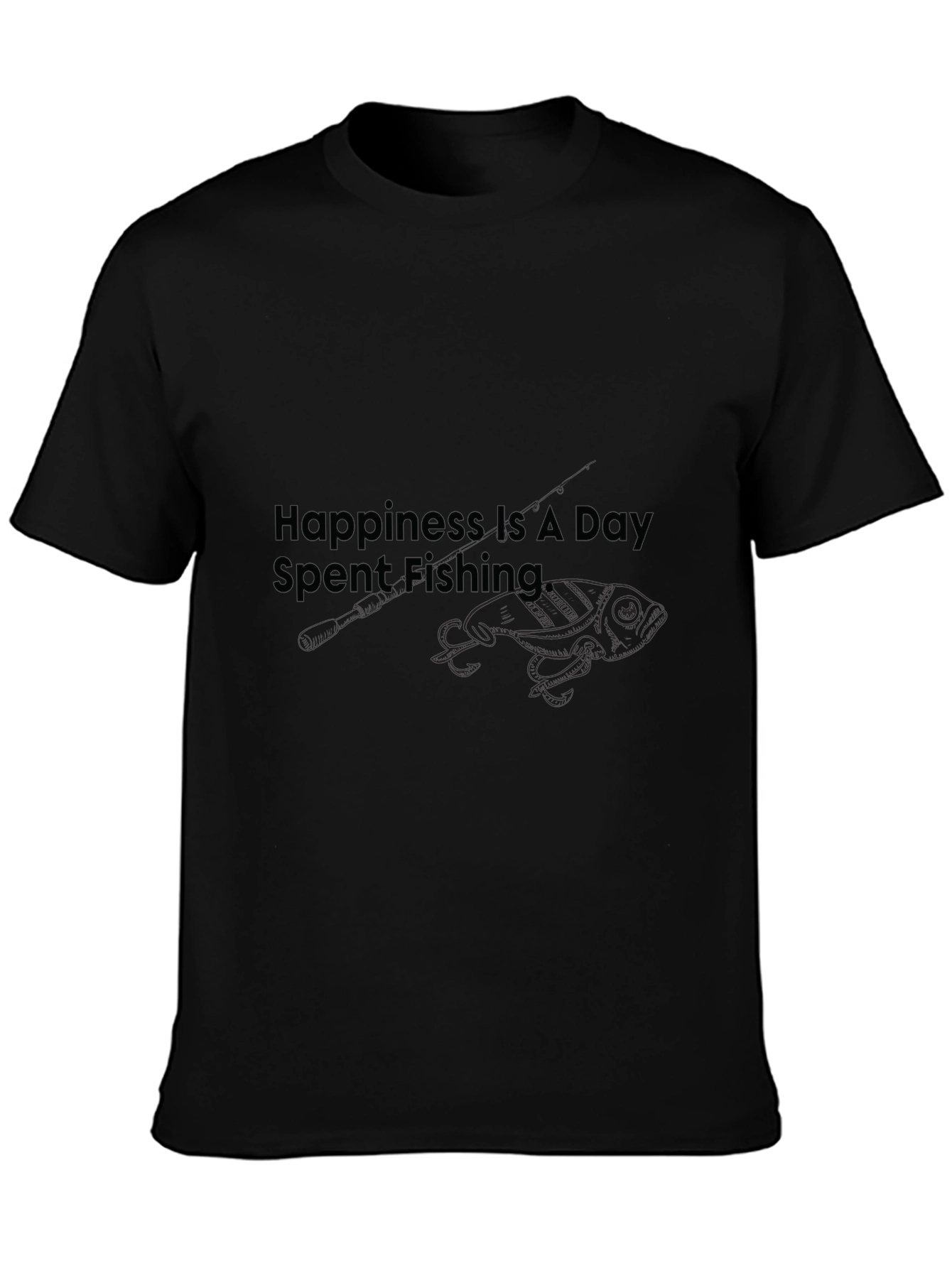 Fishing Day Graphic T-Shirt