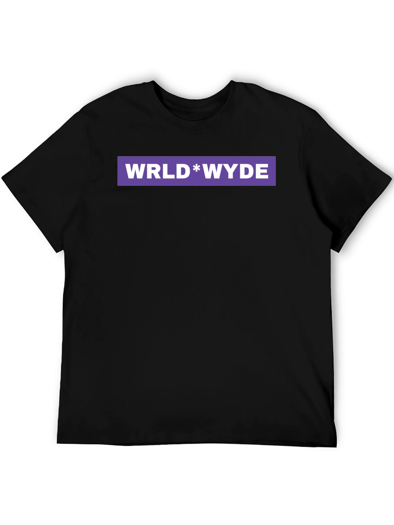 WRld Wyde Graphic Tee - Black