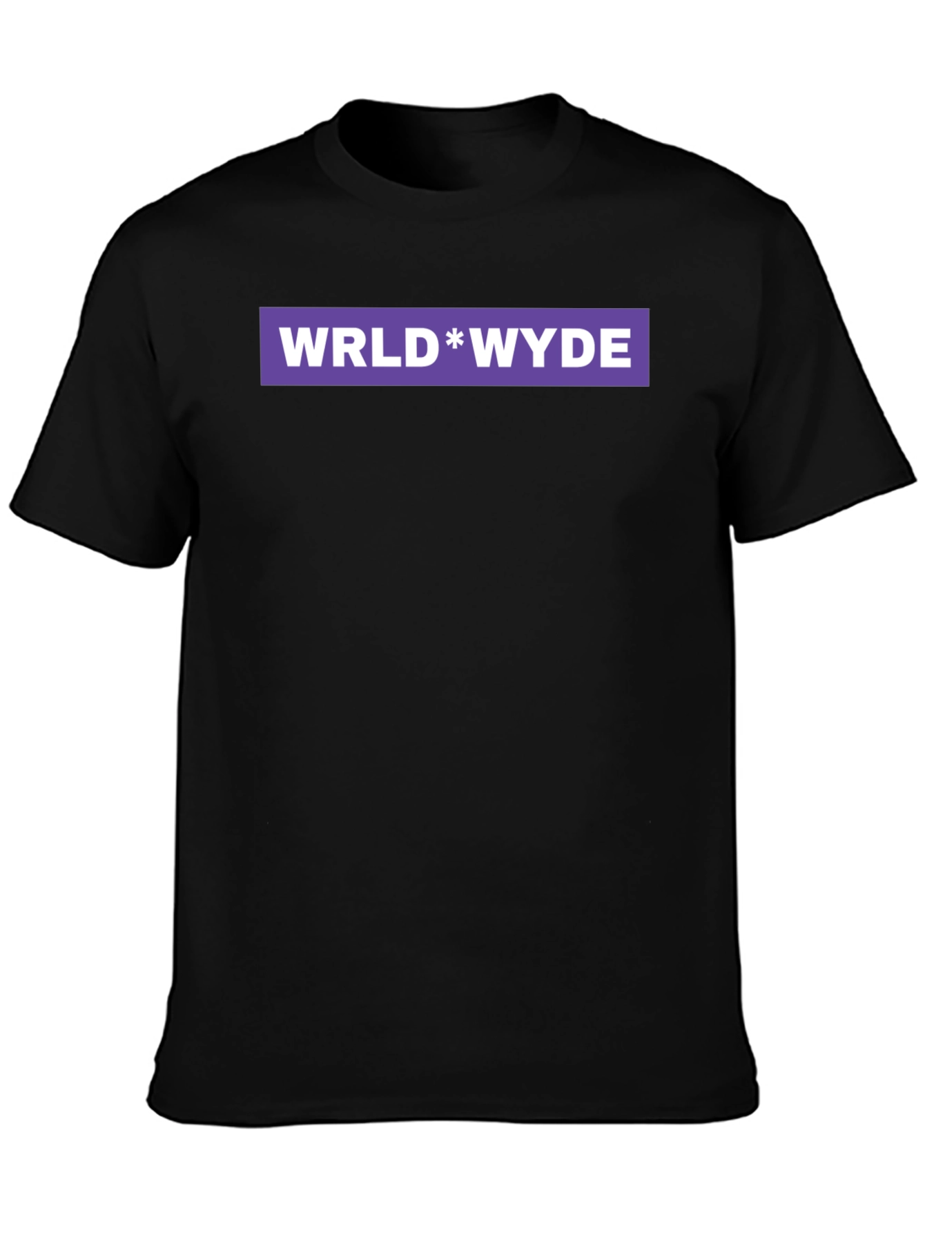 WRld Wyde Graphic Tee - Black