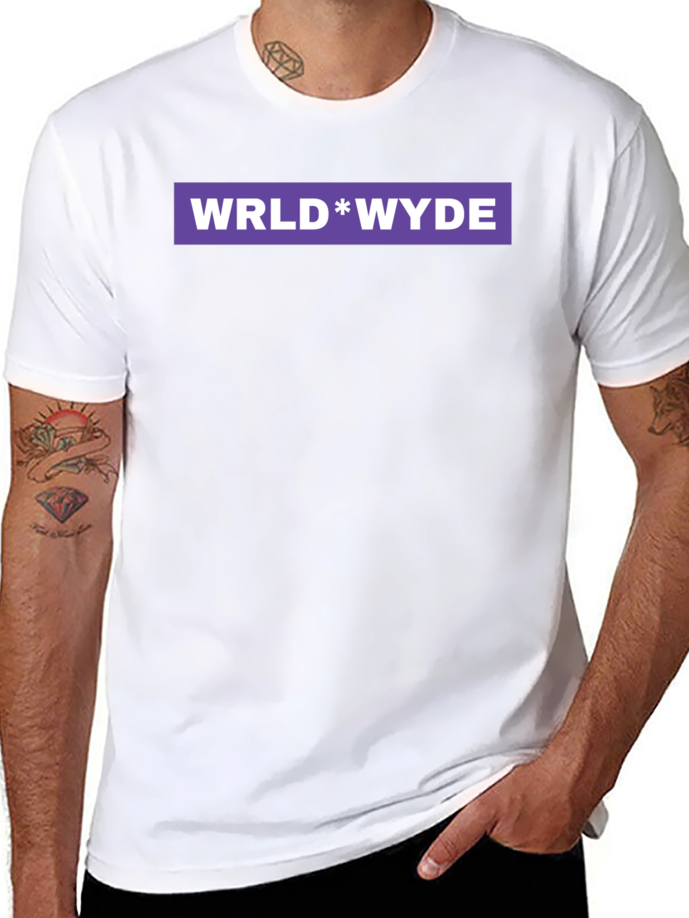 WRld Wyde Graphic Tee - Black