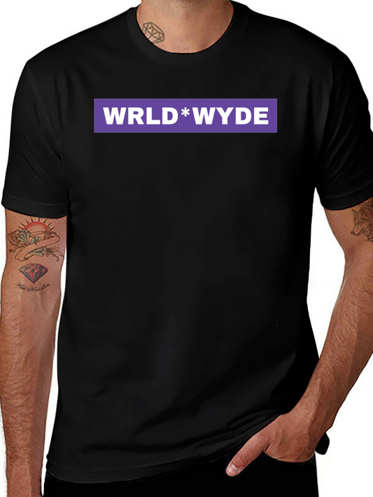 WRld Wyde Graphic Tee - Black