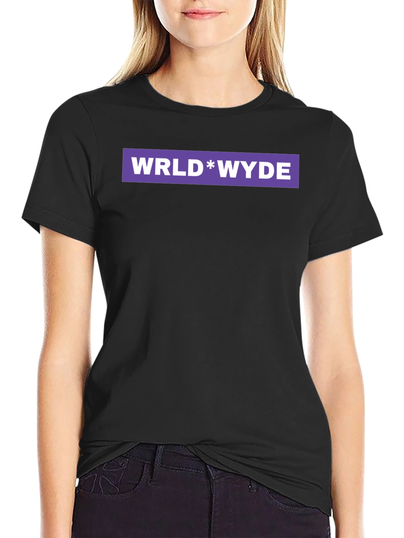 WRld Wyde Graphic Tee - Black