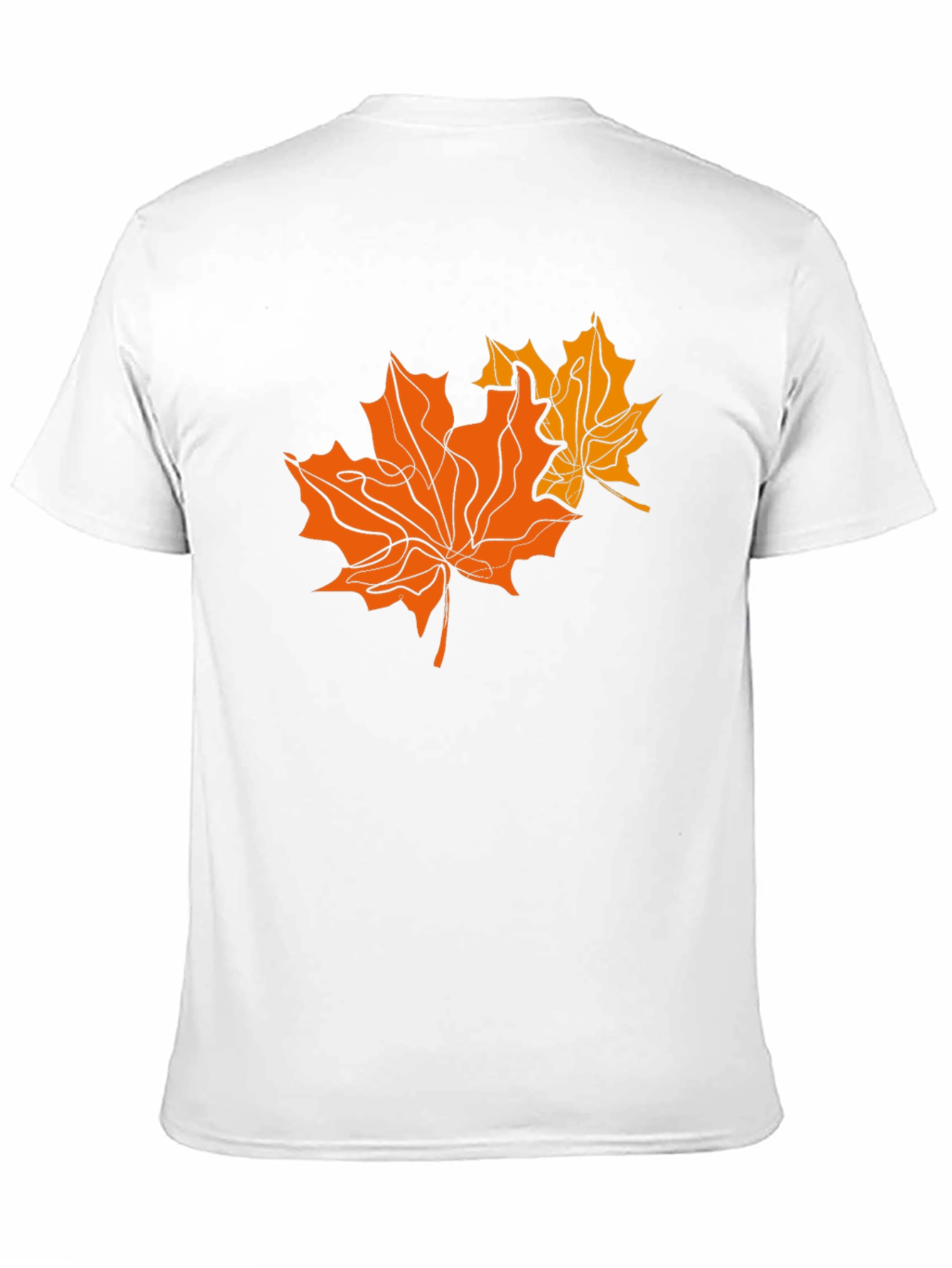 Leaf Graphic T-Shirt - Black