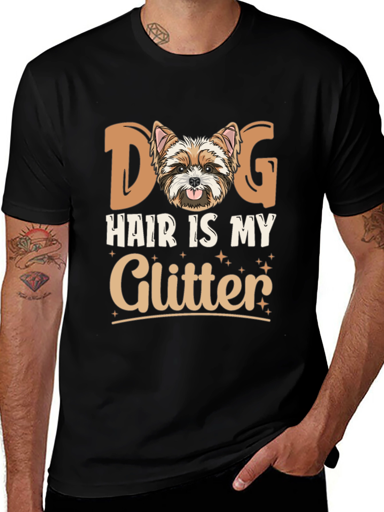 Dog Hair is My Glitter T-Shirt