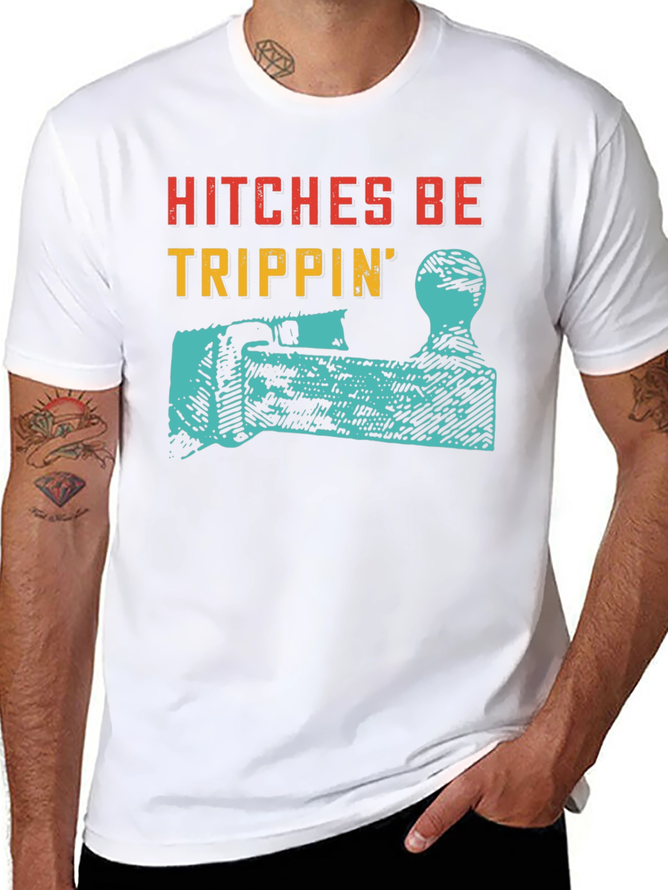 Hitches Be Trippin Graphic T-Shirt