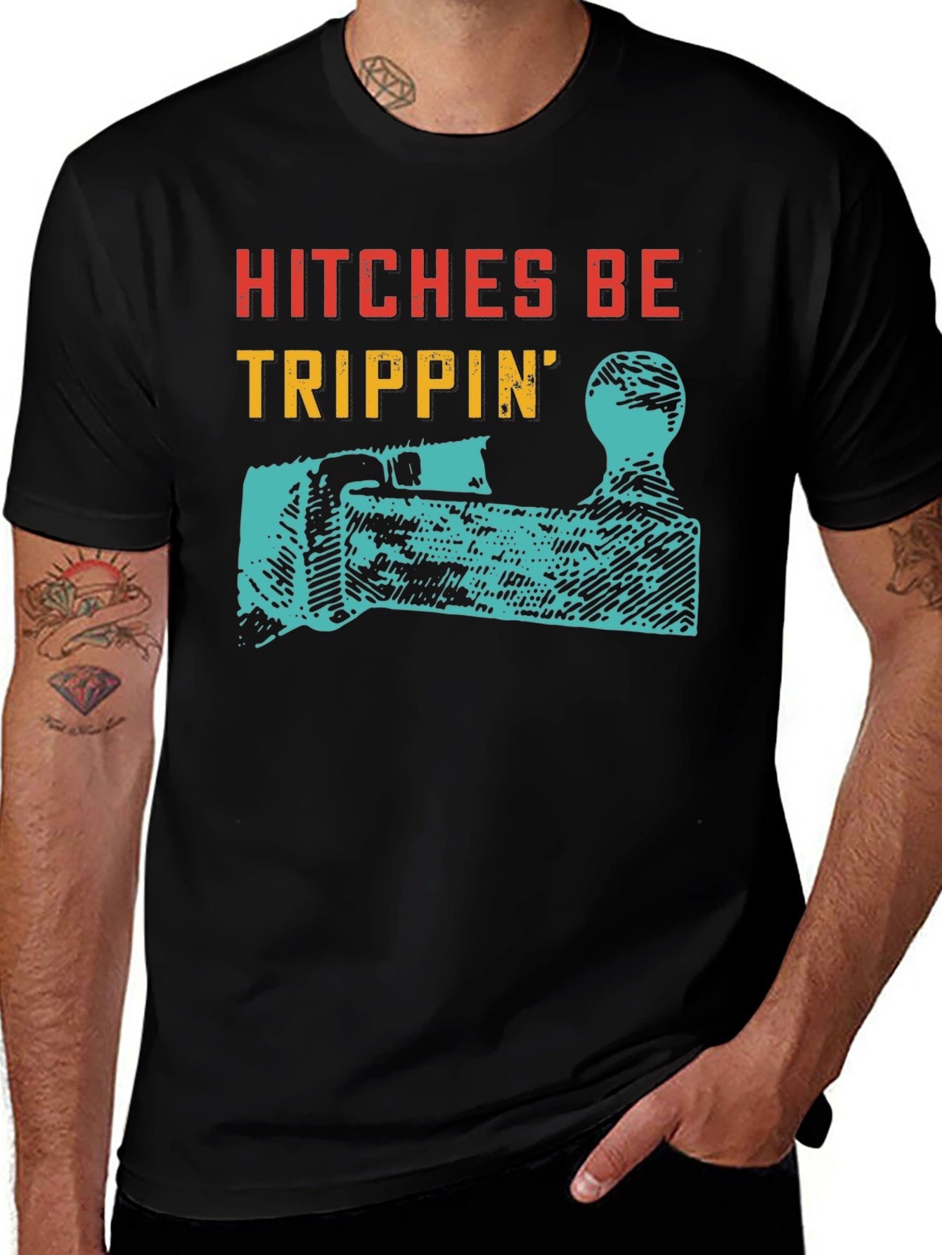 Hitches Be Trippin Graphic T-Shirt