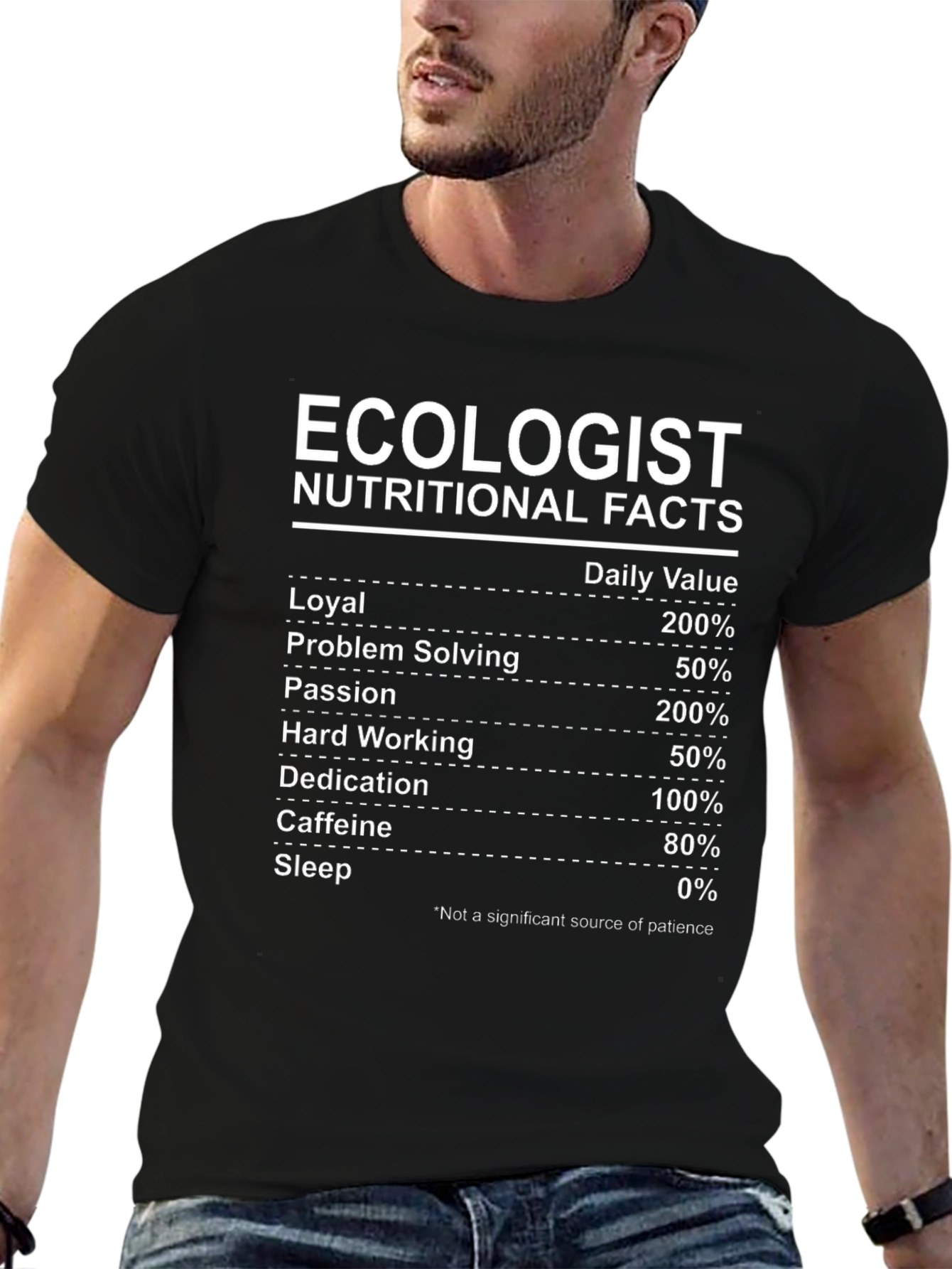 Ecologist Nutritional Facts T-Shirt