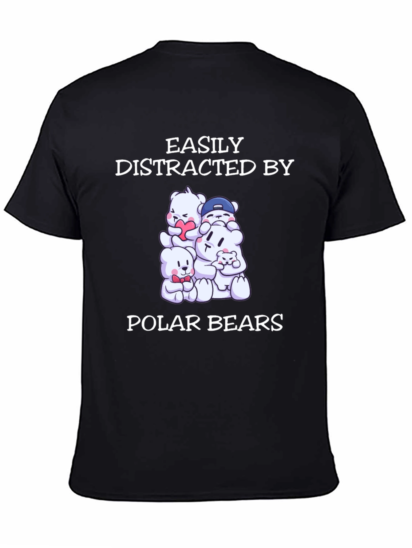 Easily Distracted by Polar Bears T-Shirt