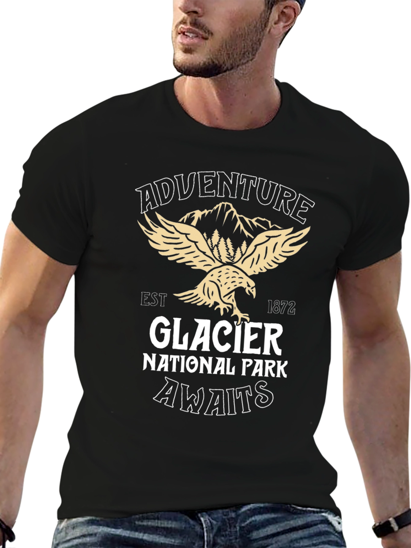 Glacier National Park Adventure T-Shirt