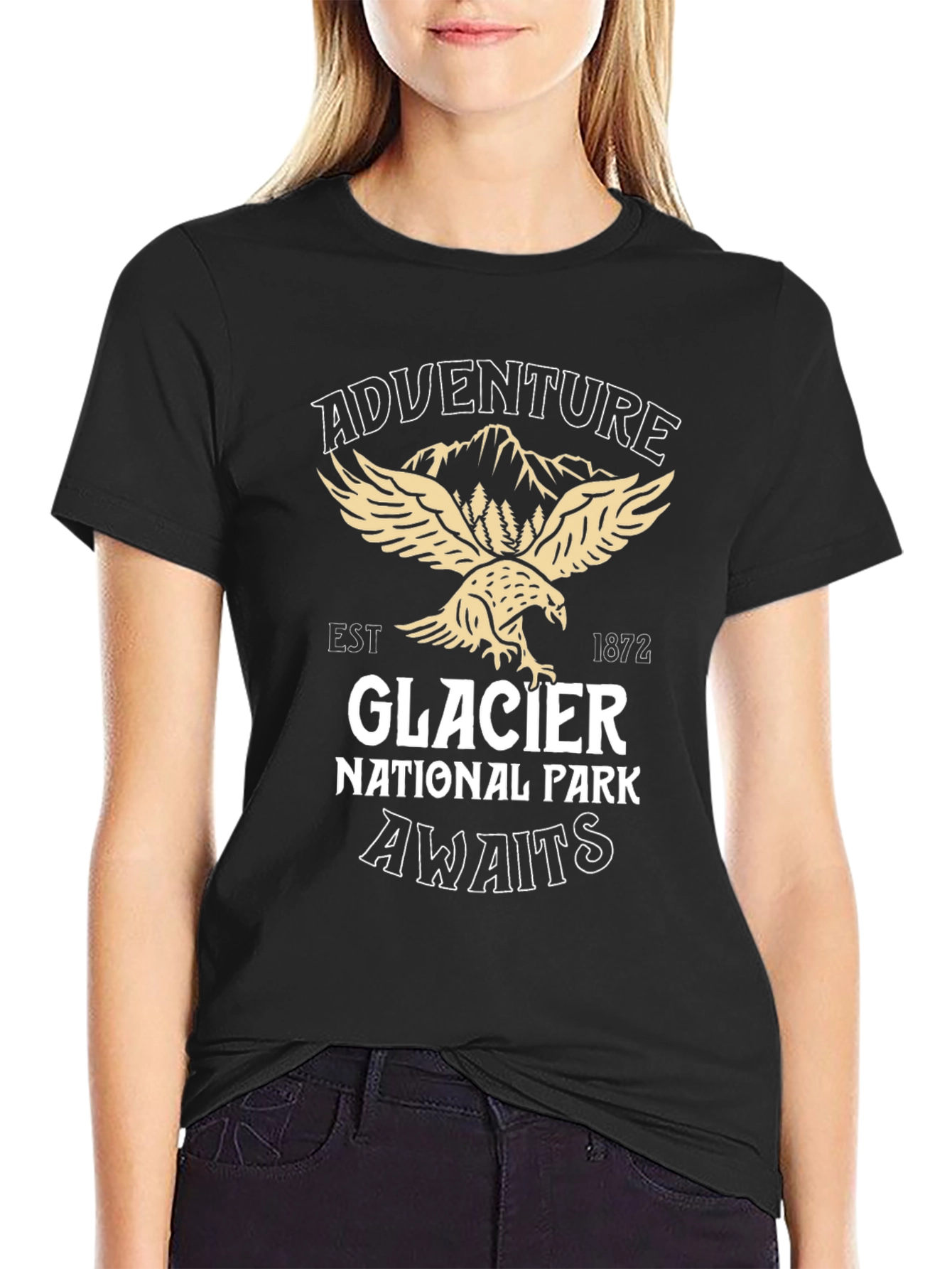 Glacier National Park Adventure T-Shirt
