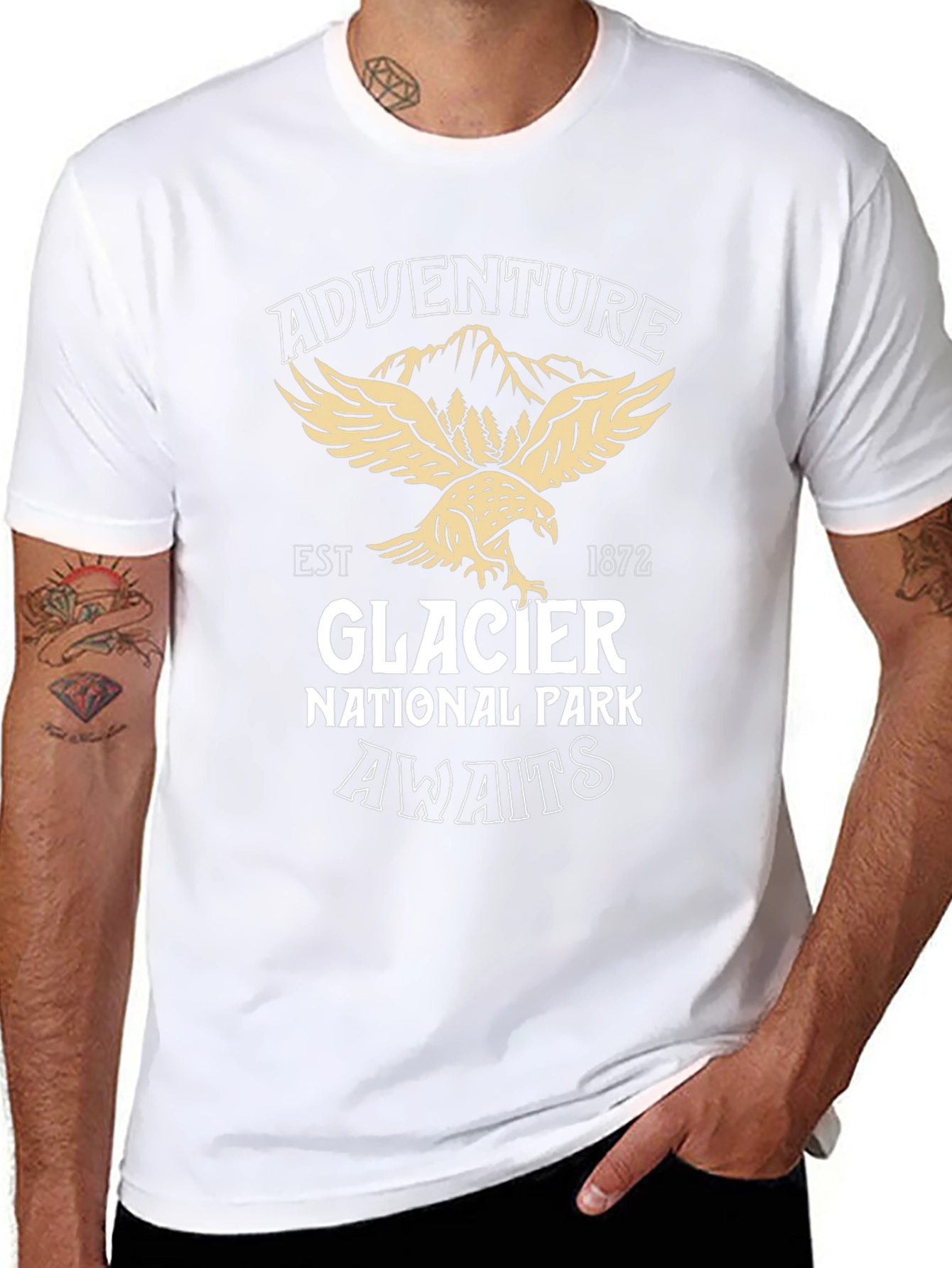 Glacier National Park Adventure T-Shirt