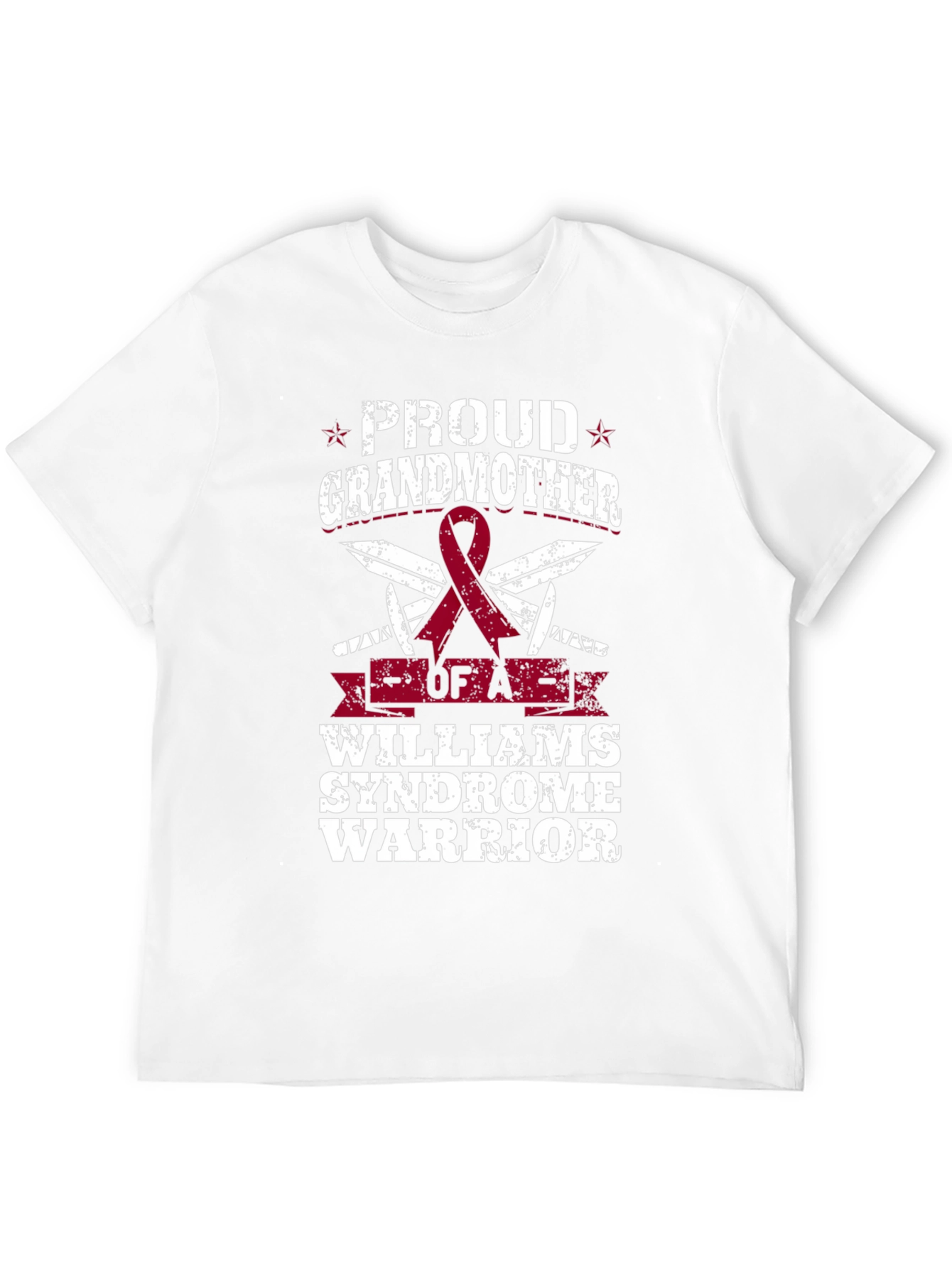 Proud Grandmother Williams Syndrome Warrior T-Shirt