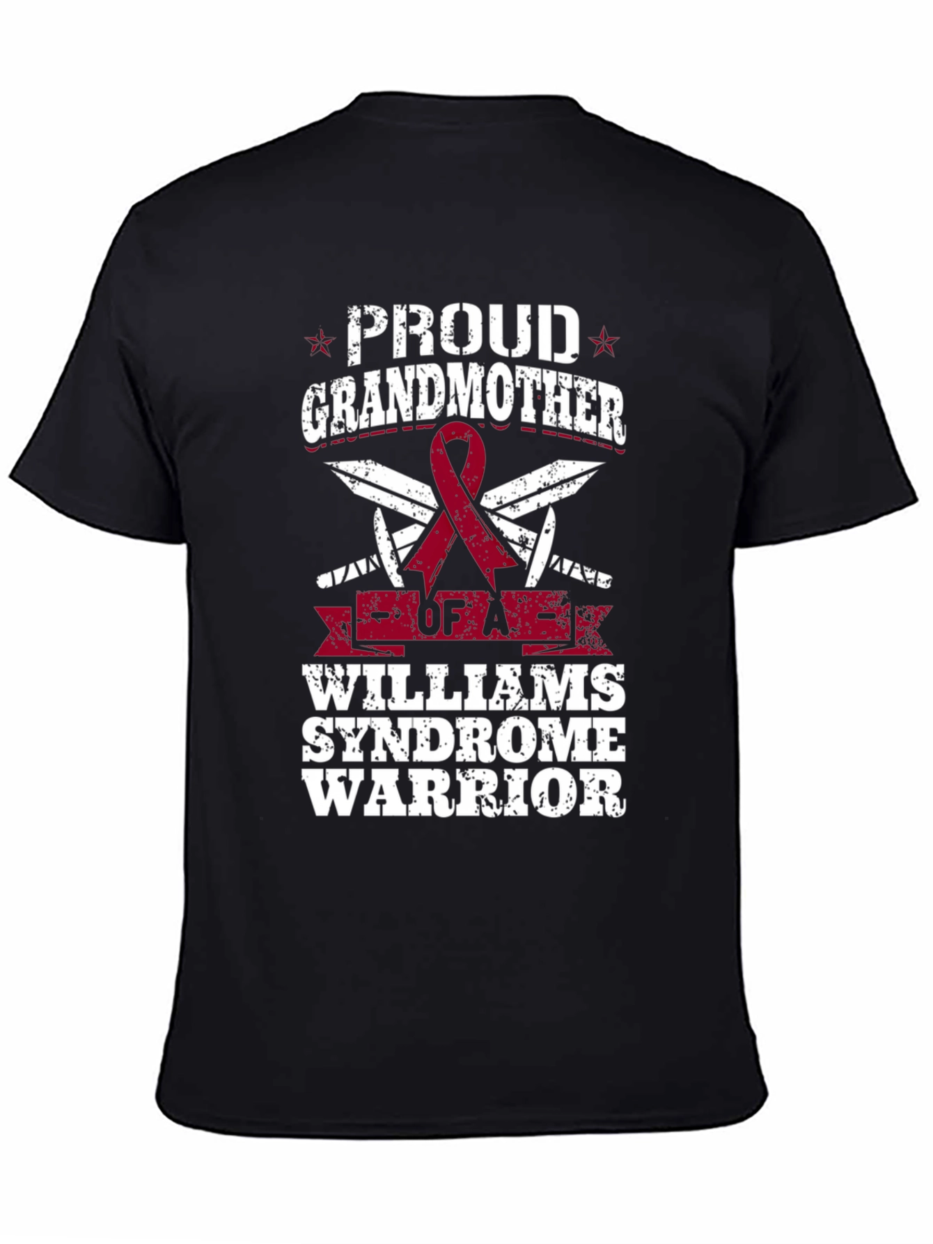 Proud Grandmother Williams Syndrome Warrior T-Shirt