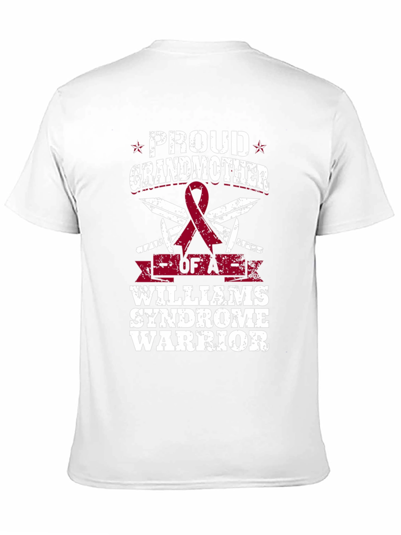 Proud Grandmother Williams Syndrome Warrior T-Shirt