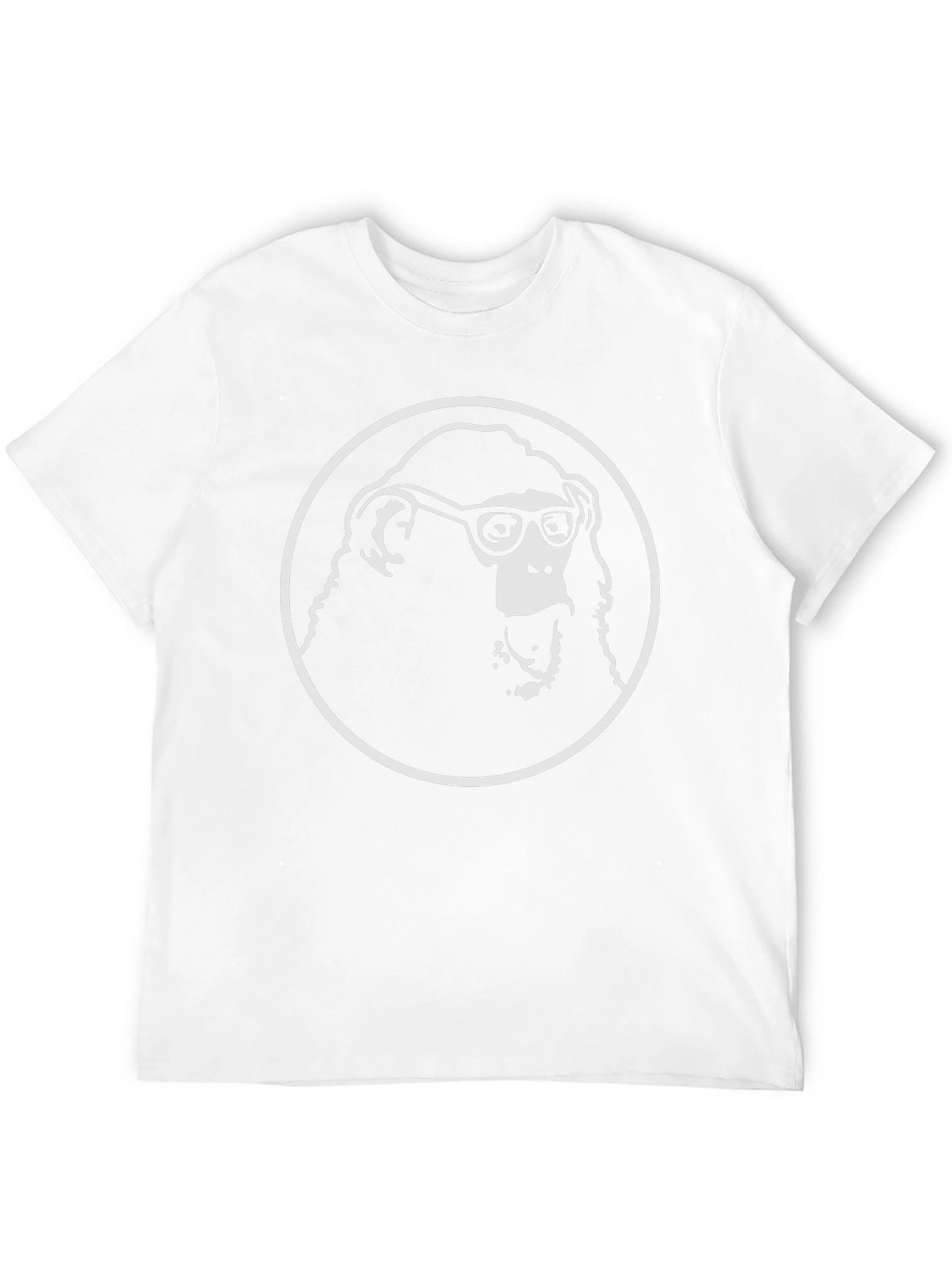 Funny Monkey Graphic Tee - Black Cotton T-Shirt