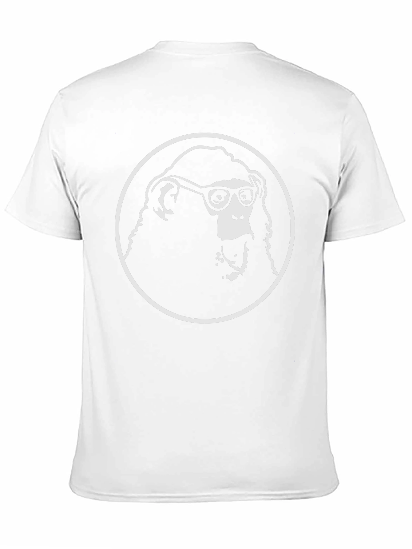 Funny Monkey Graphic Tee - Black Cotton T-Shirt