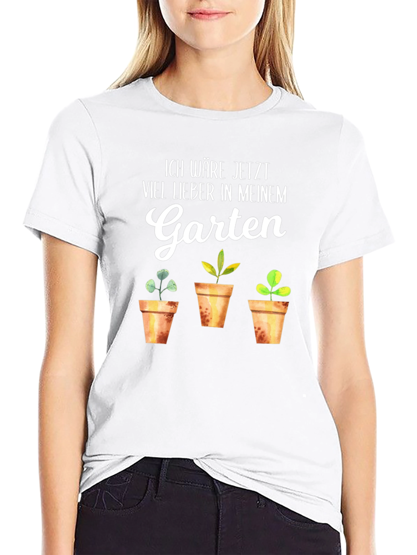 Ich Wäre Jetzt Viel Lieber in Meinem Garten T-Shirt