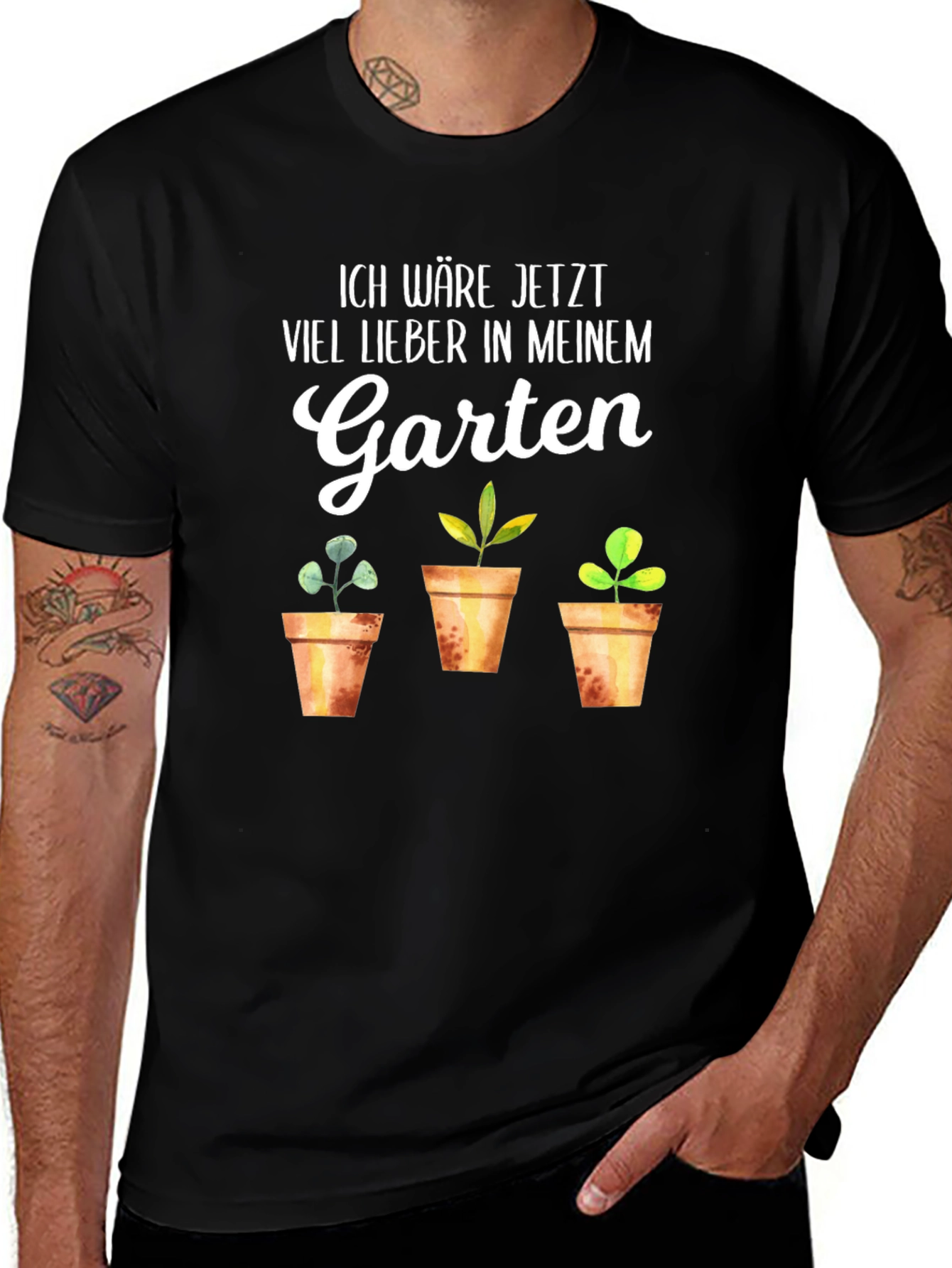 Ich Wäre Jetzt Viel Lieber in Meinem Garten T-Shirt