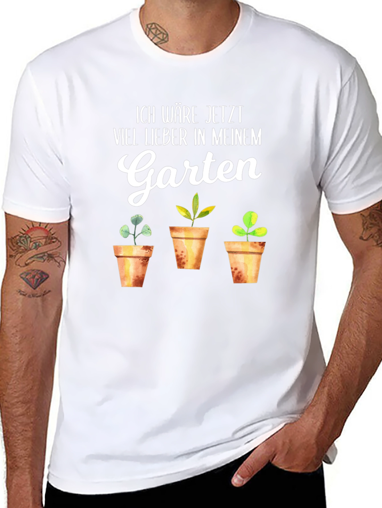 Ich Wäre Jetzt Viel Lieber in Meinem Garten T-Shirt