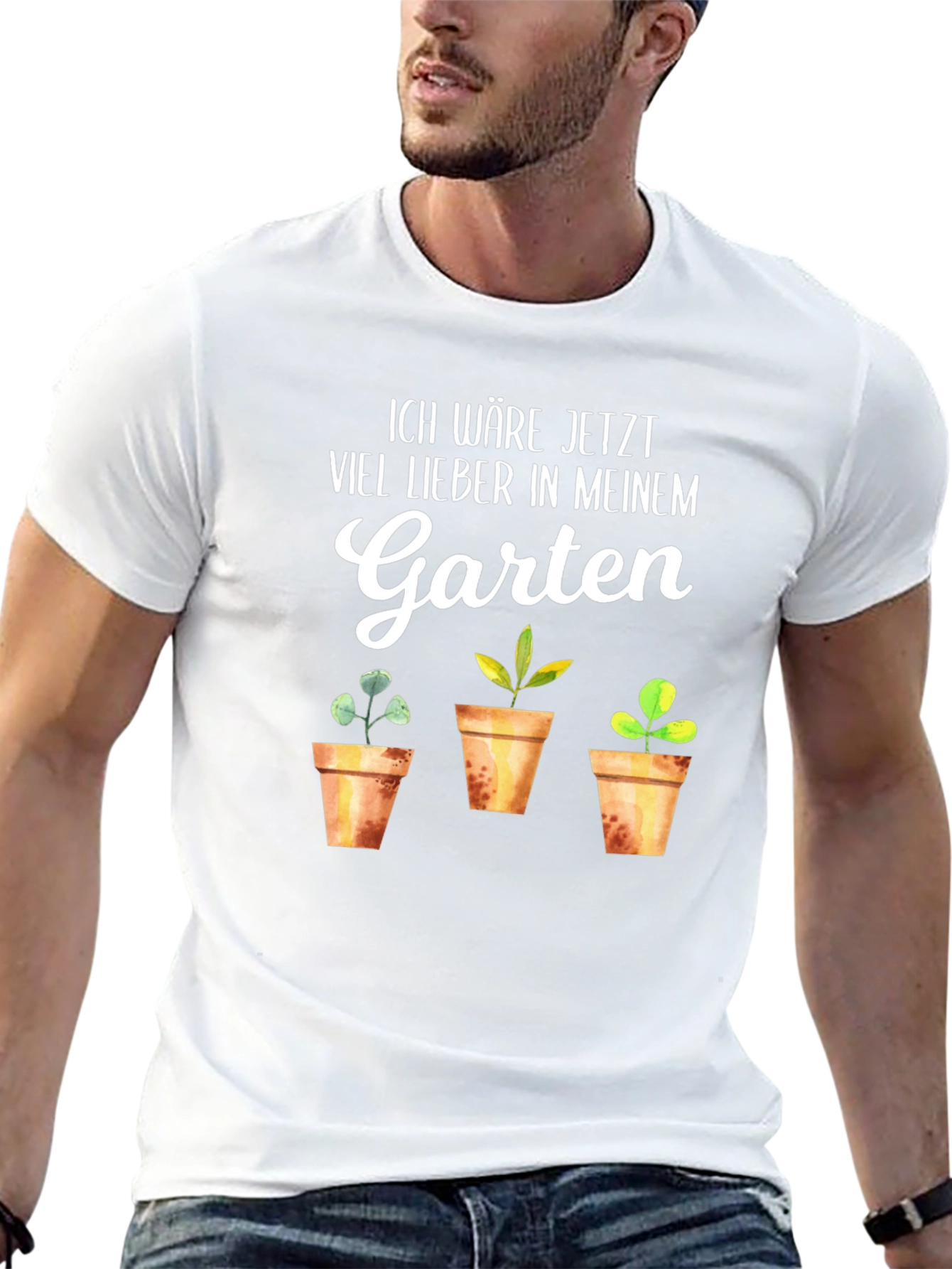 Ich Wäre Jetzt Viel Lieber in Meinem Garten T-Shirt