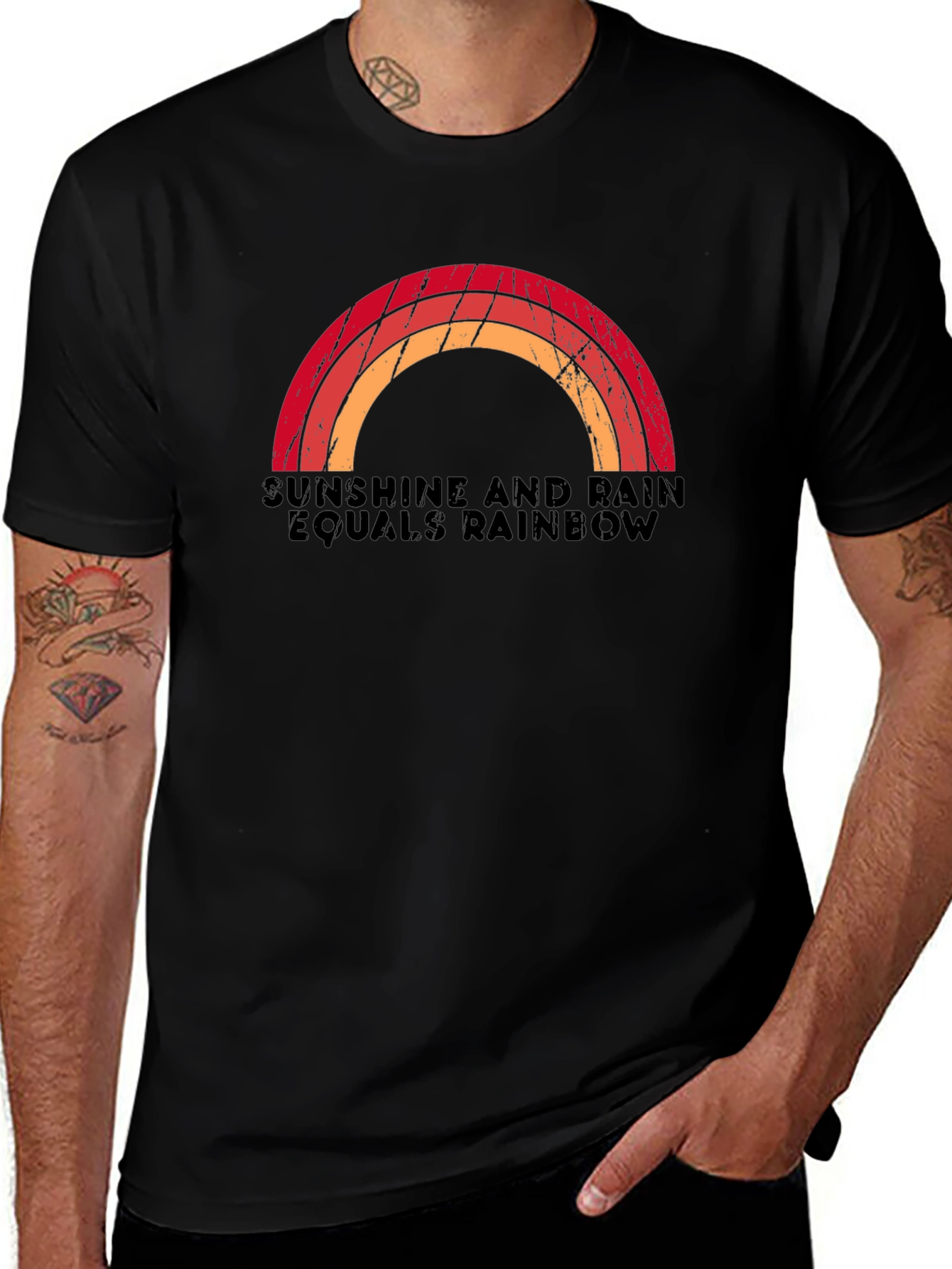 Sunshine and Rain Equals Rainbow T-Shirt