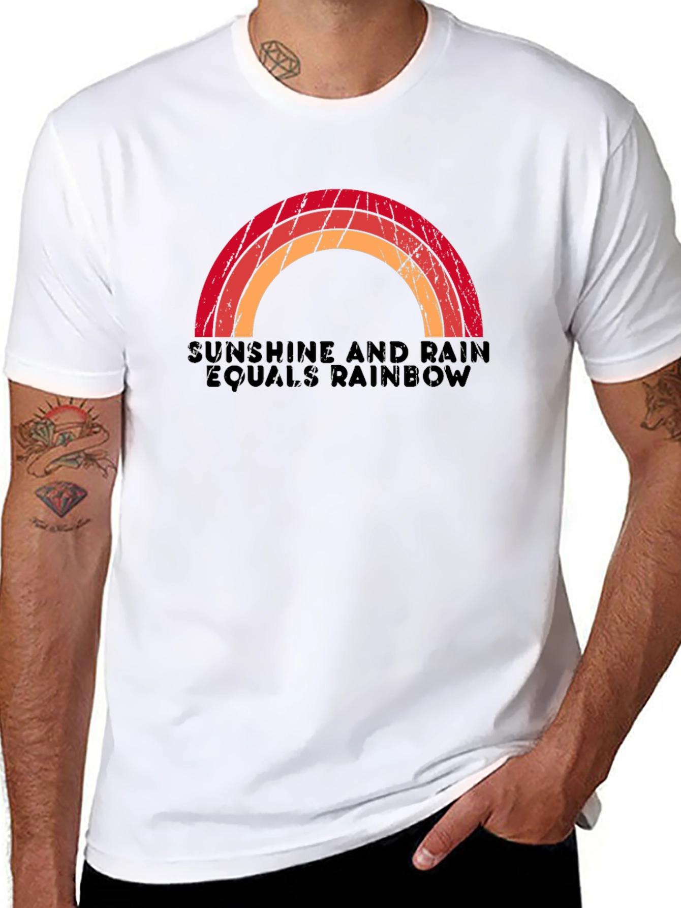 Sunshine and Rain Equals Rainbow T-Shirt
